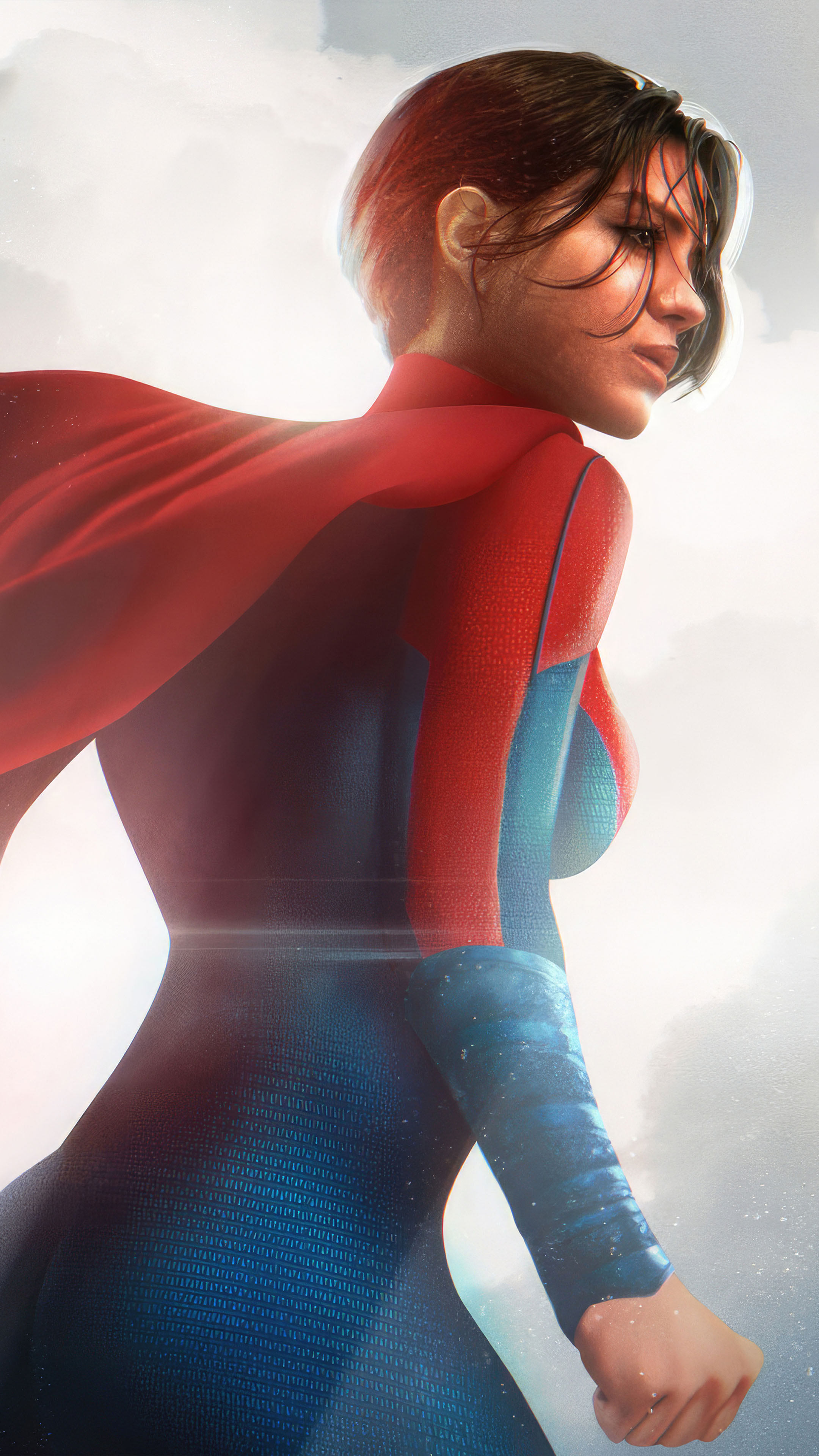2160x3840  Supergirl Sasha Calle The Flash 2023 Movie 4k Ultra HD Мобильные обои
