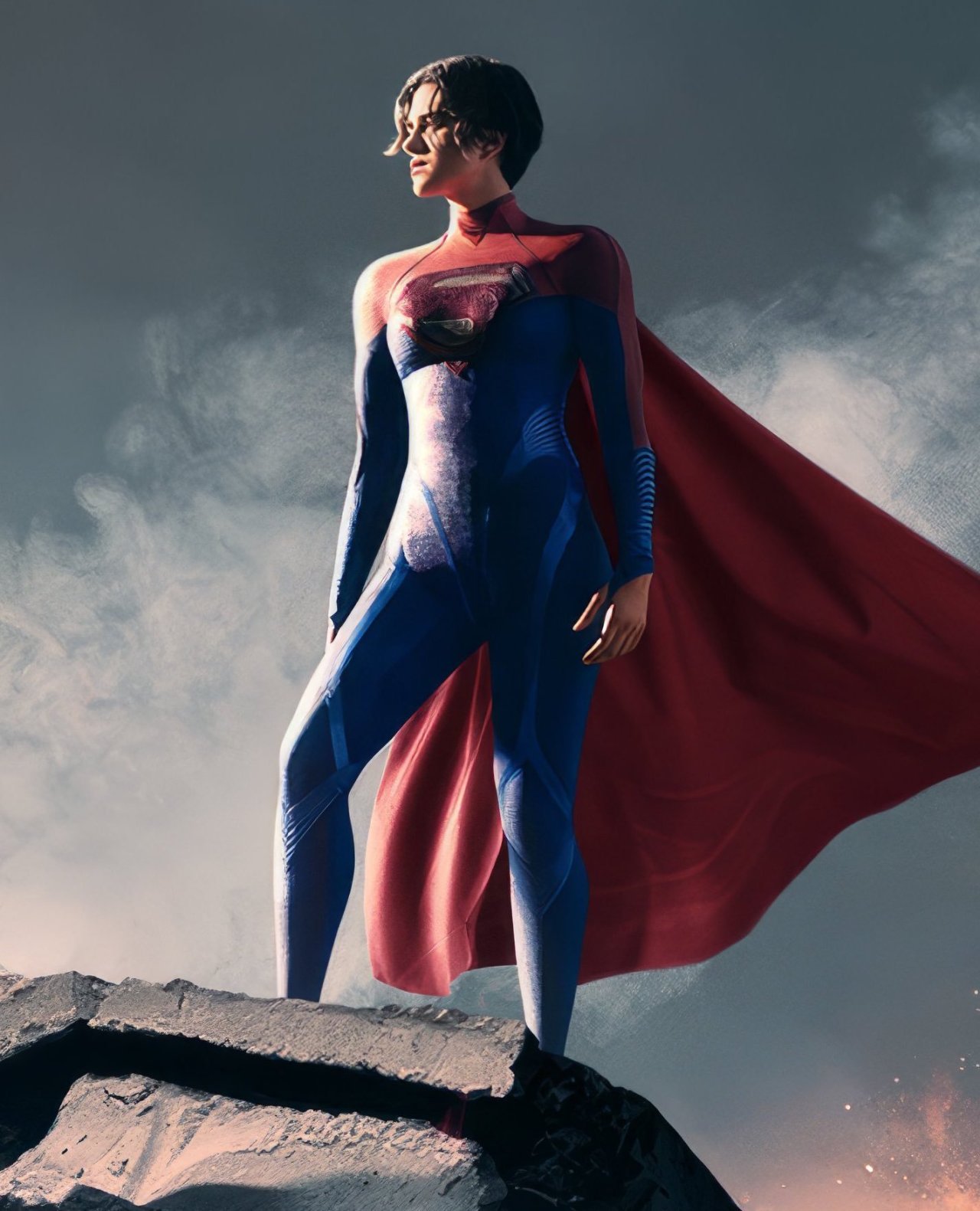 1280x1581  1080x2280 Sasha Calle в роли Supergirl светящиеся глаза 5K One Plus 6, Huawei P20, Honor View 10, Vivo Y85, Oppo F7, Xiaomi Mi A2 HD 4K обои, изображения, фоны, фотографии и картинки