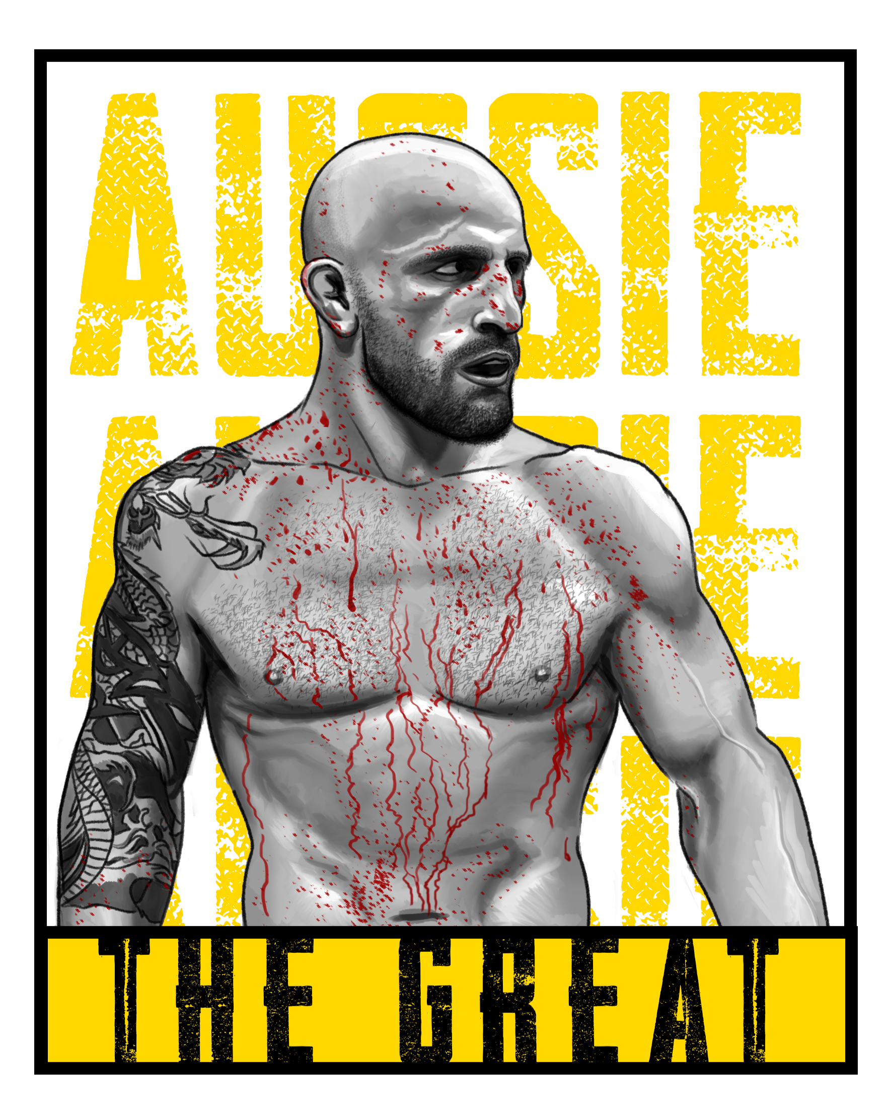 1768x2210  Александр Волкановский » Классическая футболка от Blue Bouy в продаже в 2023 году | Бойцы Ufc, Marvel и супергерои DC, Ufc