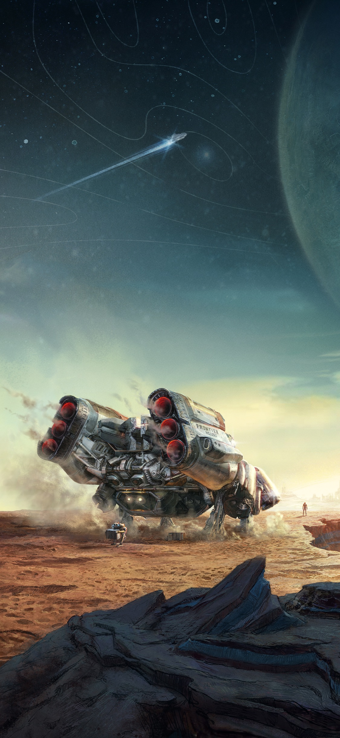 1125x2436  Звездное поле | Официальный сайт | Bethesda.net