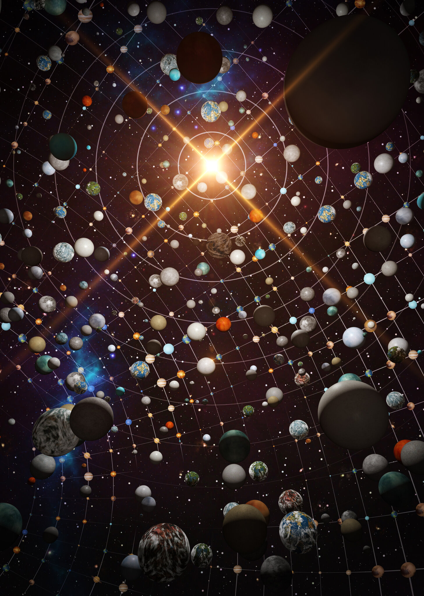 1456x2048  Звездное поле Обои - iXpap