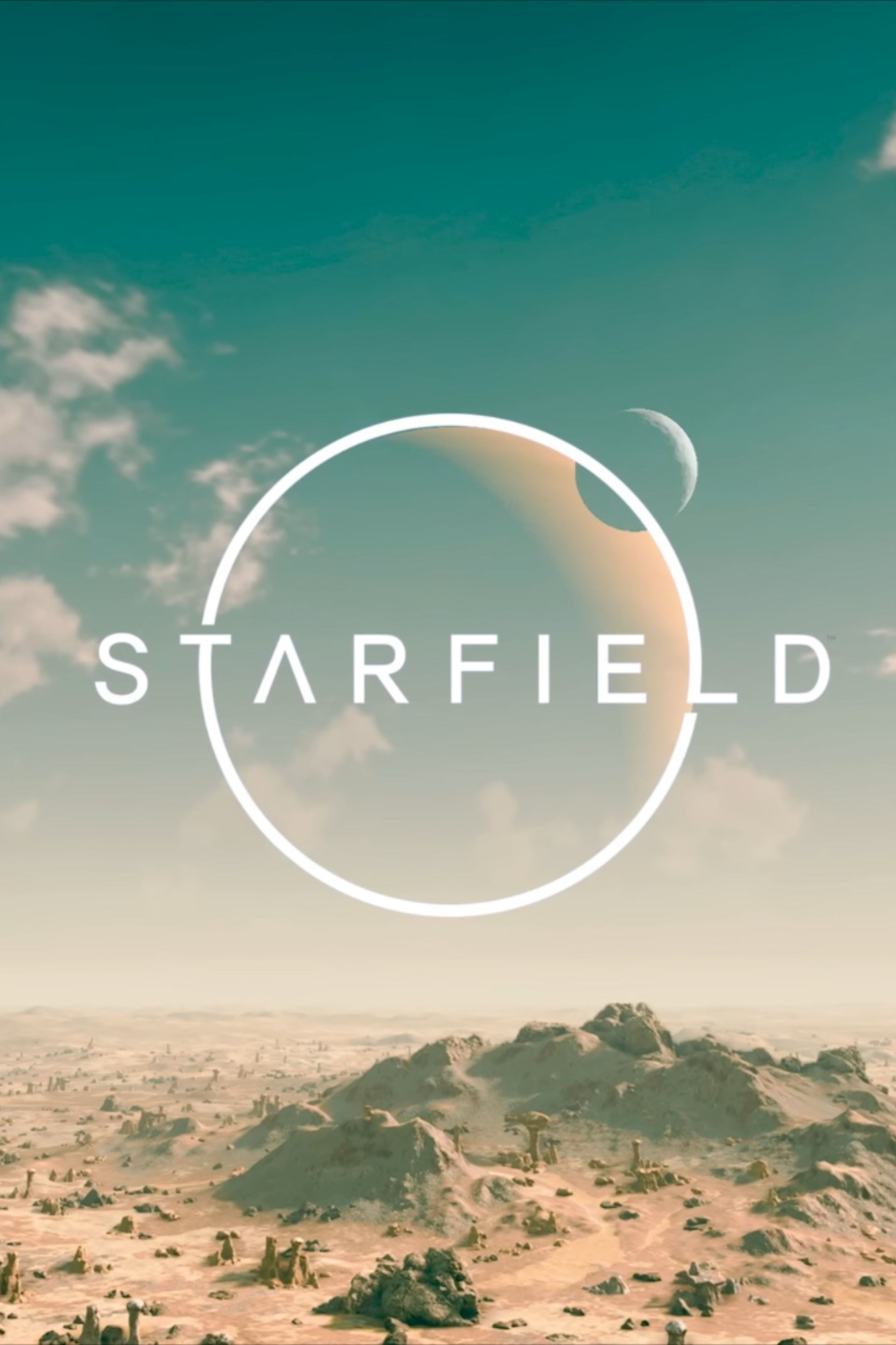 2560x3840  Планета и Луна на фоне звездного поля. Стоковая иллюстрация — иллюстрация игры, дизайн: 62386396