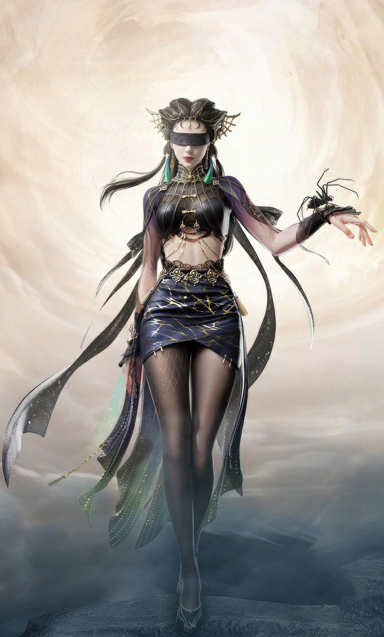 1280x2120  Обои Naraka Bladepoint 2021, разрешение 1536x2048 HD, разрешение 1536x2048.