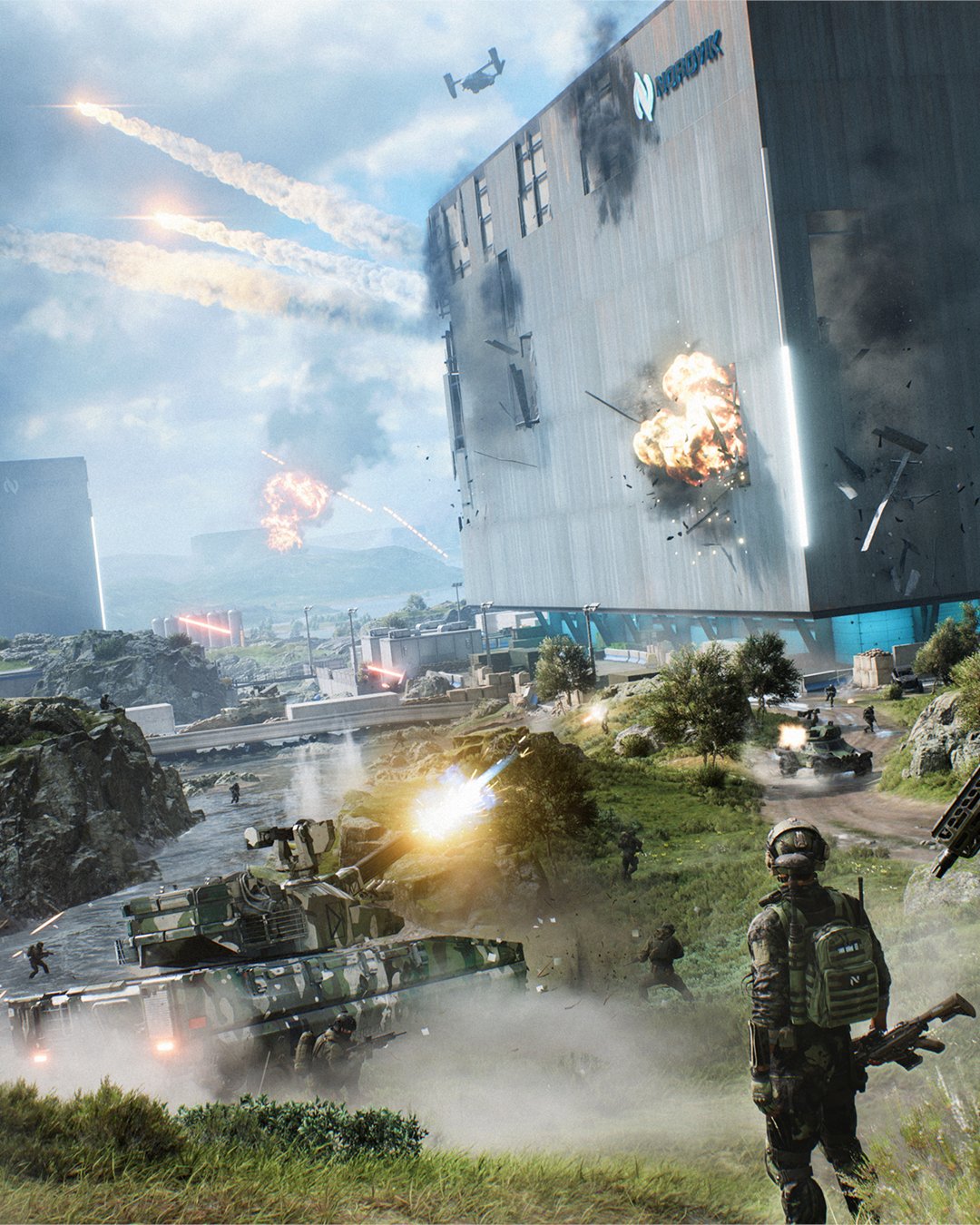 1080x1350  Обои Battlefield 2042 4K для iPhone #4701a