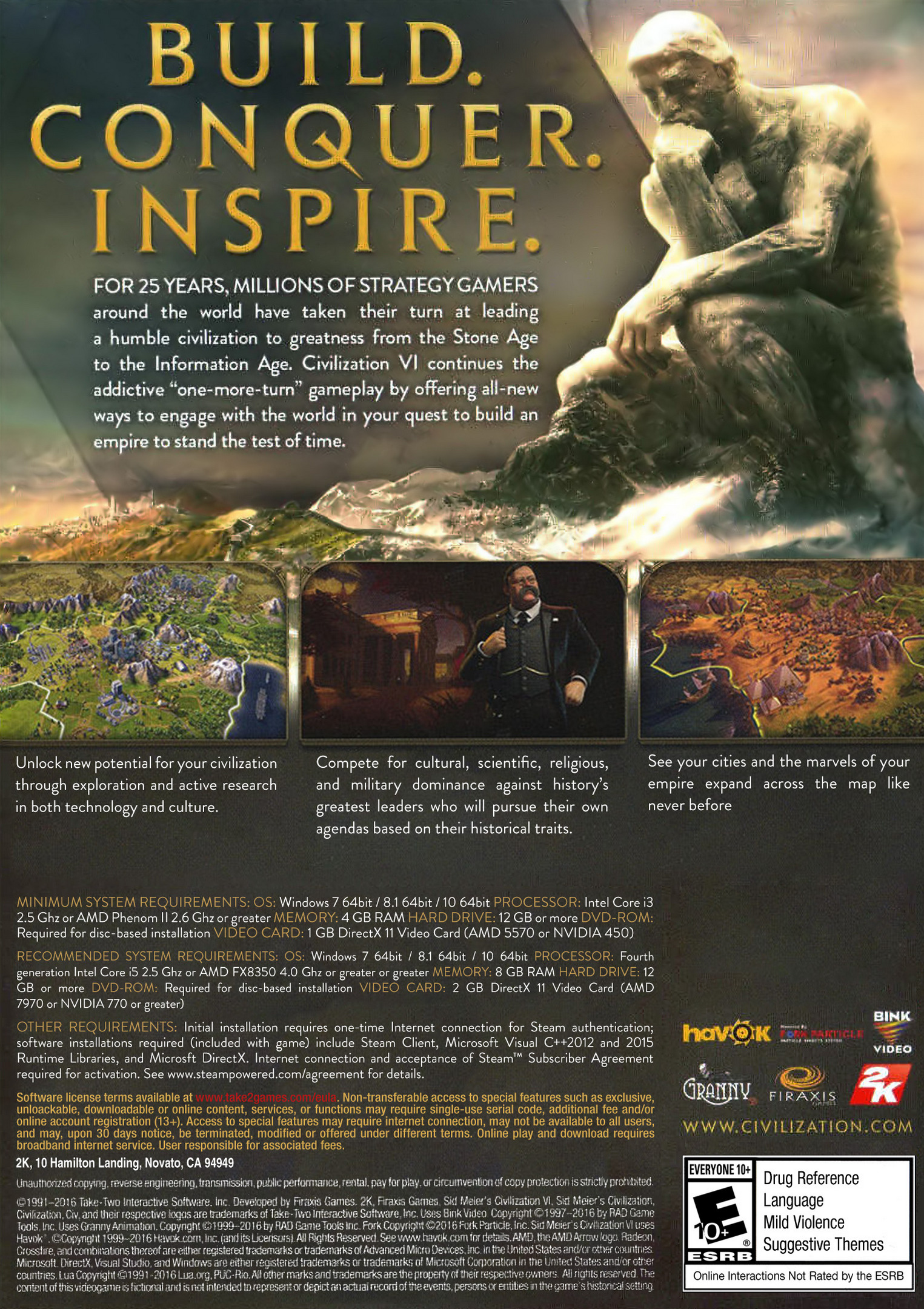 1525x2160  Цивилизация VI (2016) | Цена, обзор, системные требования, скачать