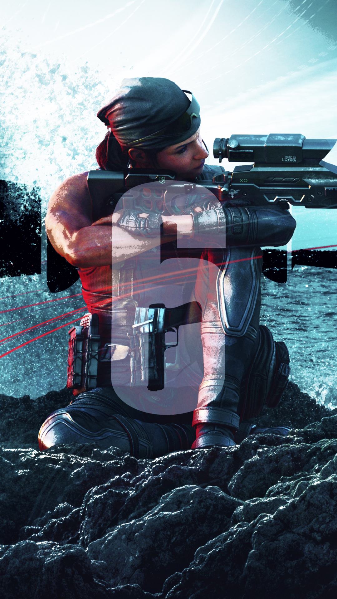 1080x1920  Скачать обои «Эш (Tom Clancy's Rainbow Six: Siege)» на телефон, бесплатно картинки «Эш (Tom Clancy's Rainbow Six: Siege)» HD картинки