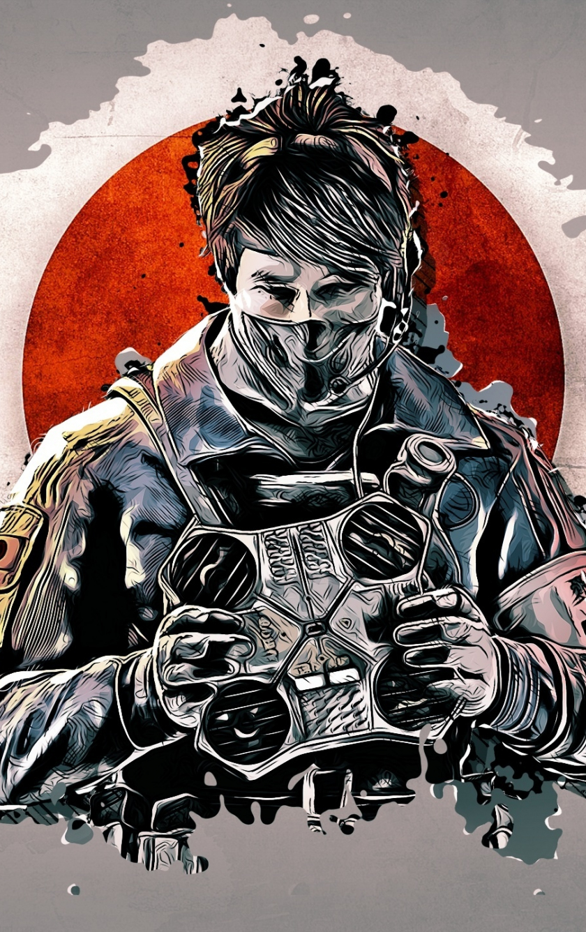 840x1336  Tom Clancy's Rainbow Six: Siege - Operation Grim Sky обои 01 1080p Вертикальные