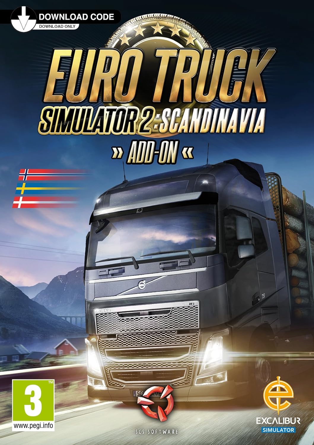 1059x1500  Дополнение Euro Truck Simulator 2 Скандинавия для ПК Индия | Укупить