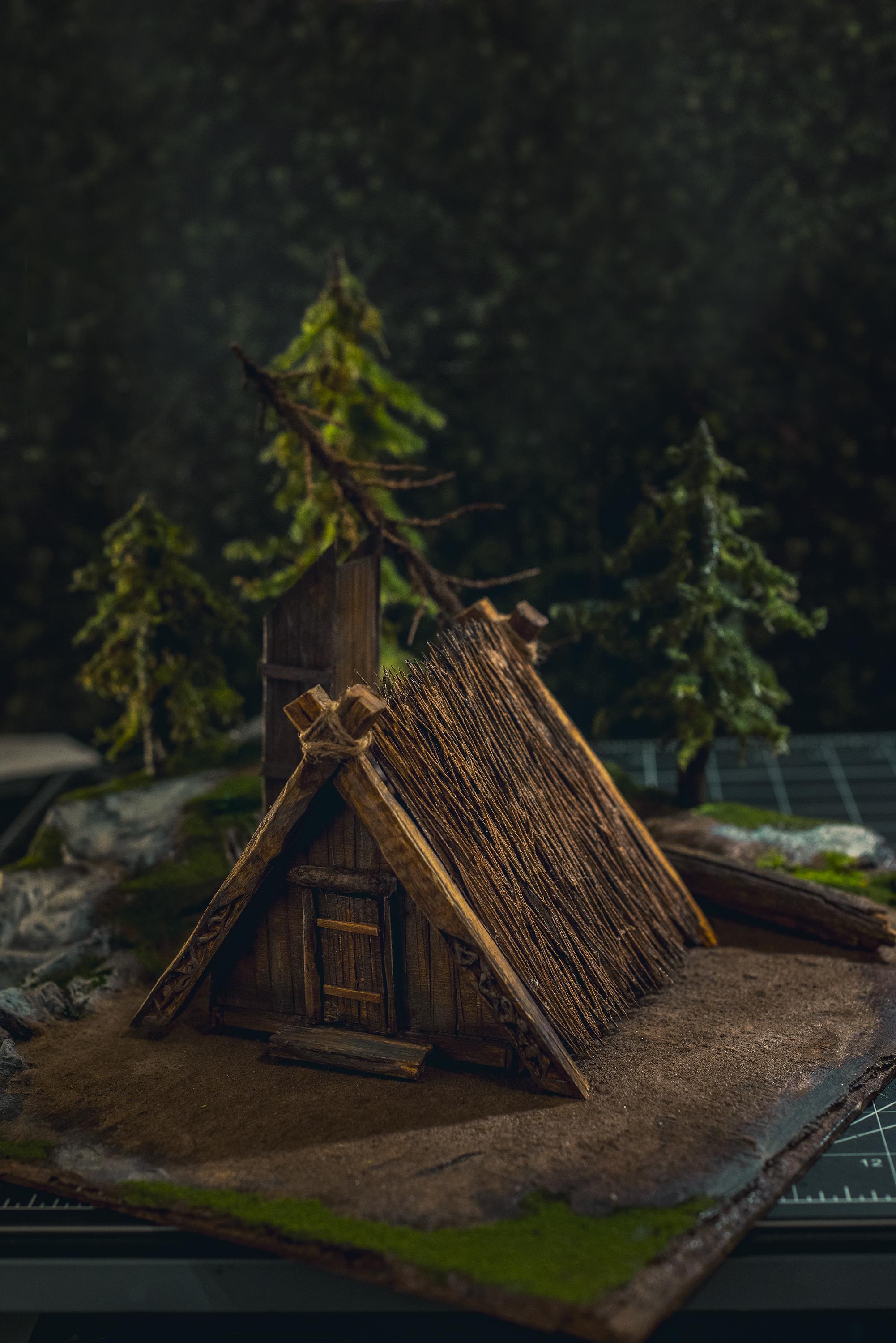 2002x3000  Я миниатюрист и работаю над диорамой дома Валхайм в масштабе 1:48. Дайте мне знать, что вы думаете: r/valheim