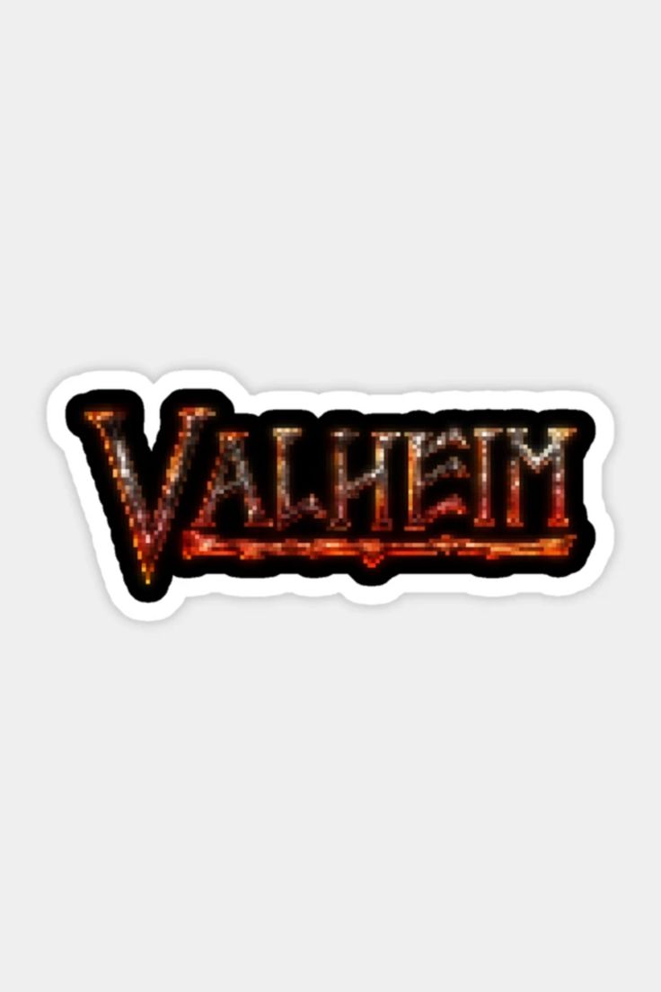 736x1104  Пиксельное изображение логотипа Valheim от bills-country-pixelated-shirt-mug-and-more в 2023 году | Произведение искусства, ? логотип, логотип игры