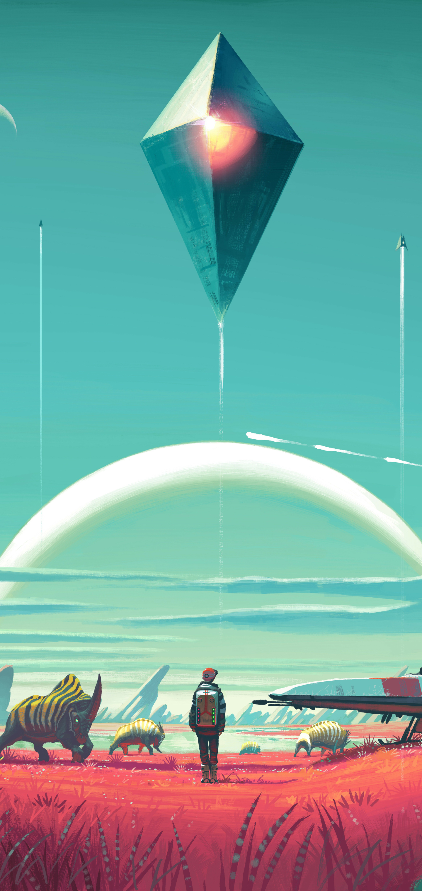 1440x3040  Обои для телефона No Man's Sky - Mobile Abyss