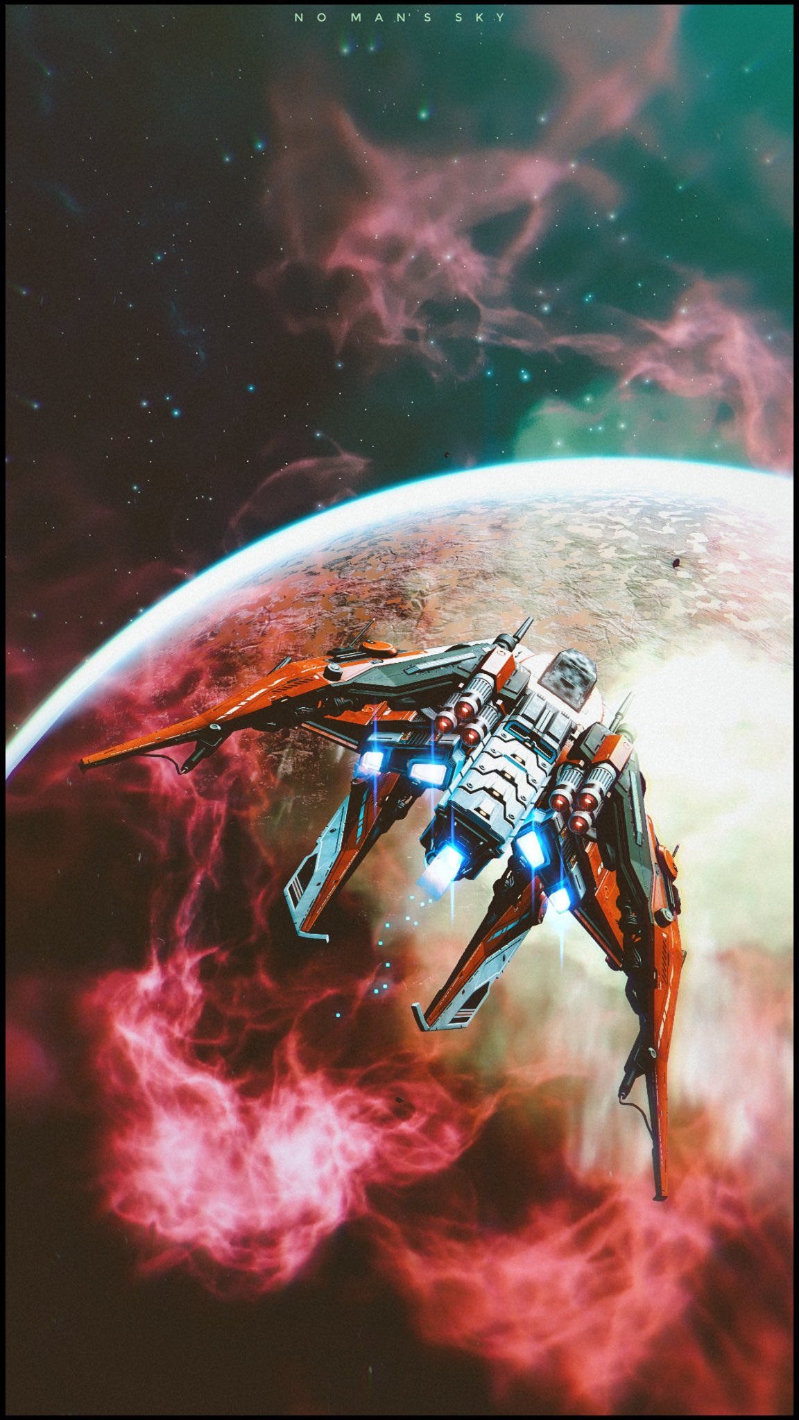 1152x2048  Обои, которые я сделал для своего телефона, со снимка экрана. Ура, No Man's Sky! : r/NoMansSkyTheGame