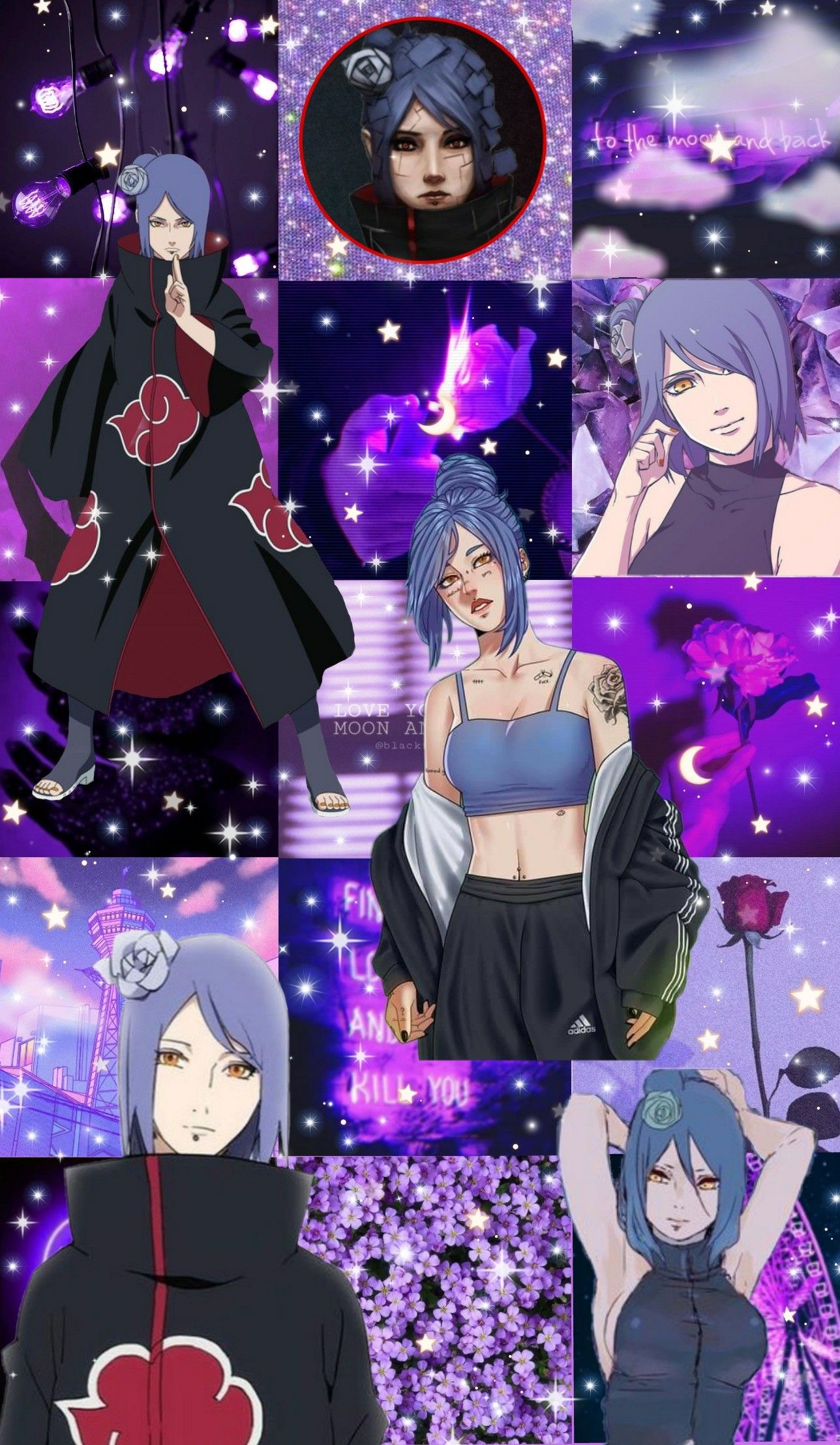 1288x2215  Эстетика обоев- Конан | Конан, Итачи мангекё шаринган, персонажи Наруто