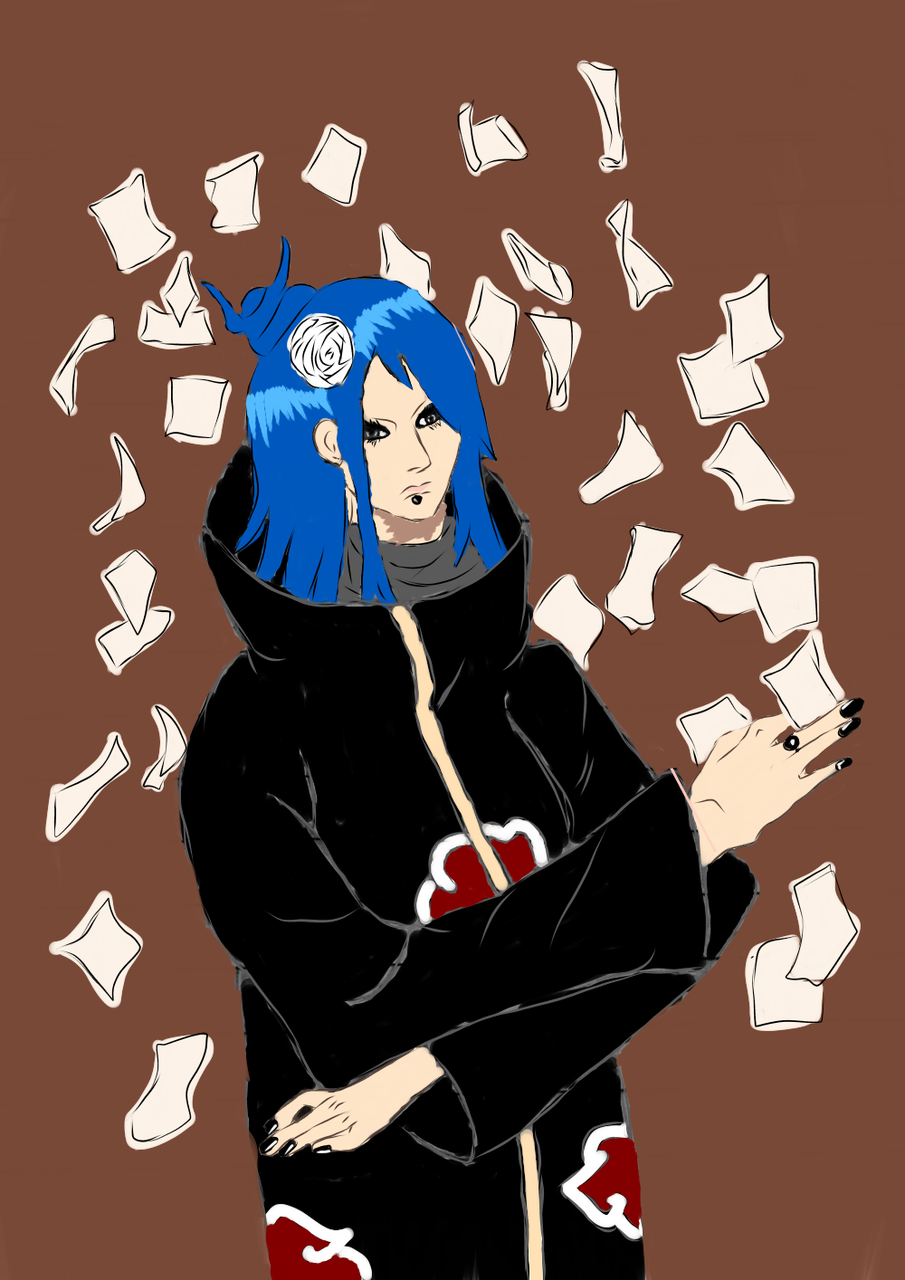 905x1280  Конан из Акацуки(Любимый персонаж Наруто) Ай - Иллюстрации ART street