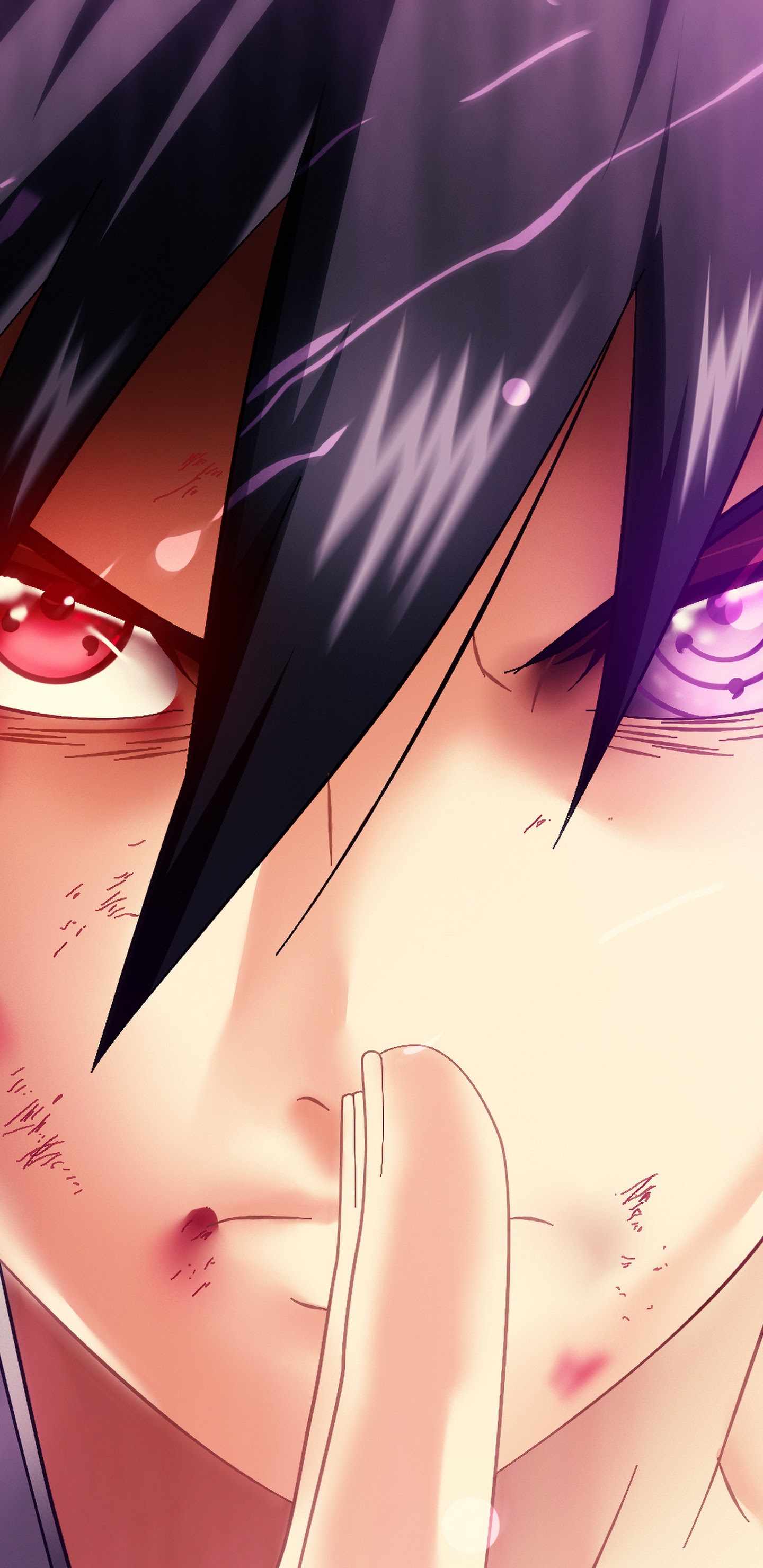 1440x2960  Наруто Шаринган Риннеган Глаза 4K Обои #29