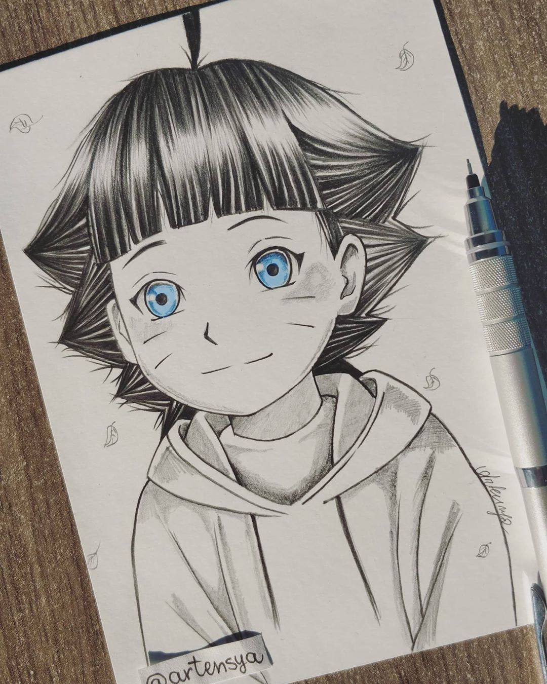 1080x1350  artensya в Instagram: «Химавари Узумаки🌻 . Из Боруто следующего поколения. В. . Следуй за мной @artensya» | Дессен, Дессен ветемент