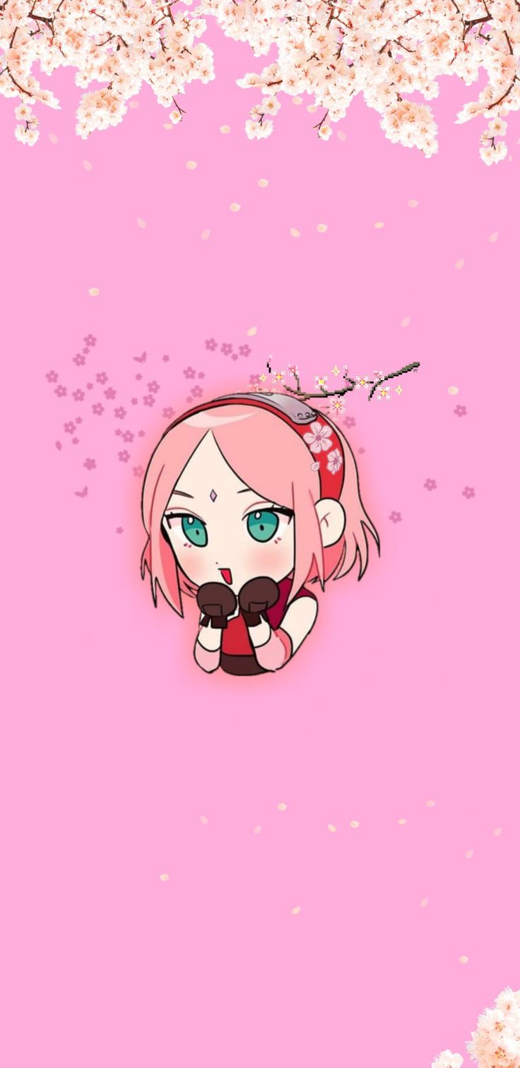 736x1512  Сакура Харуно Чиби Обои | Sakura haruno, Чиби обои, Аниме фоны обои