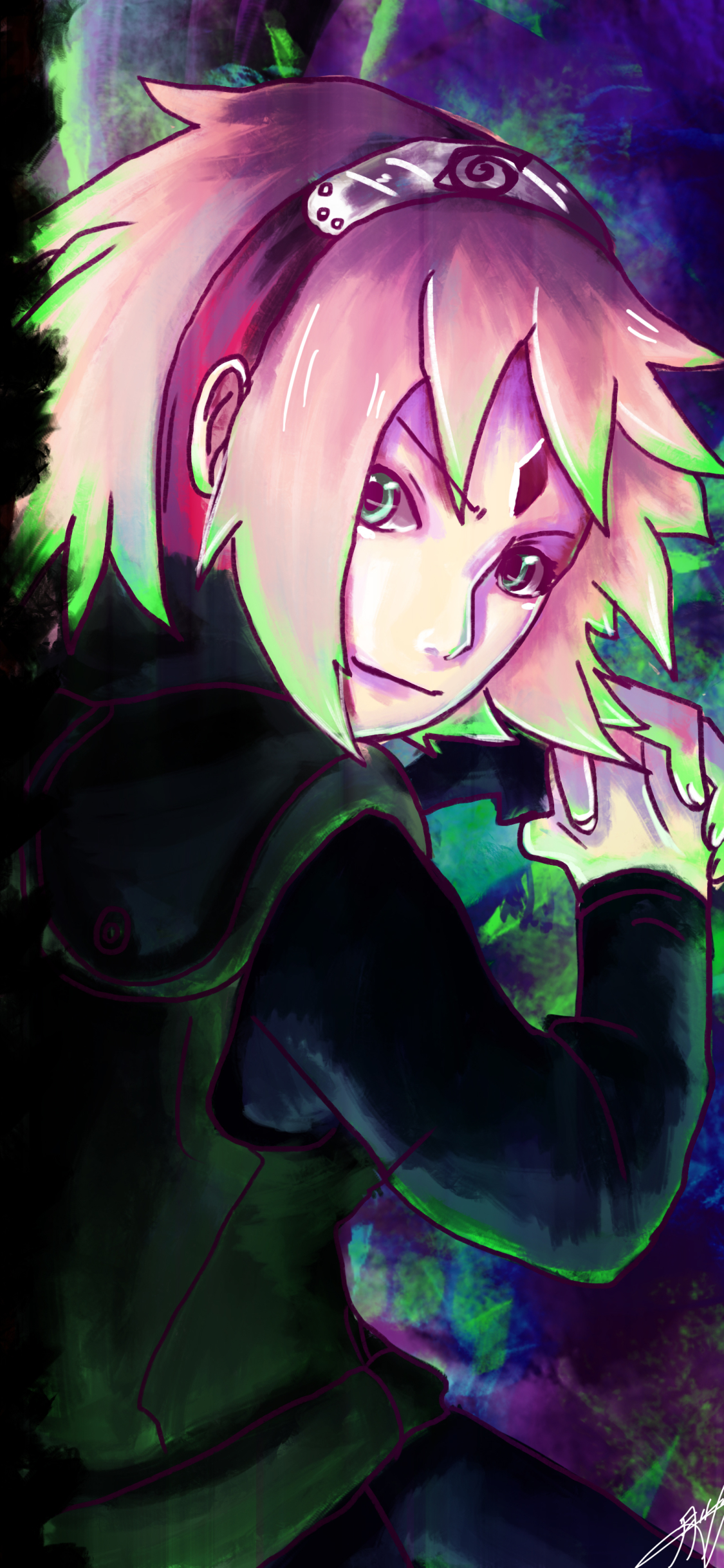 1125x2436  Картинка на телефон: Аниме, Наруто, Сакура Харуно, 1153631 Скачать картинку бесплатно.