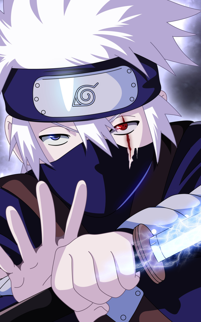 800x1280  Картинка на телефон: Аниме, Наруто, Какаши Хатаке, 1178695 Скачать картинку бесплатно.