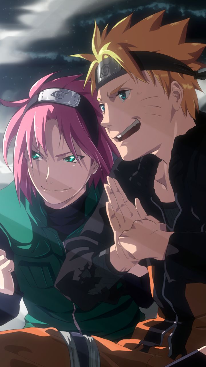 720x1280  Картинка на телефон: Аниме, Наруто, Сакура Харуно, Наруто Узумаки, 1165241 Скачать картинку бесплатно.