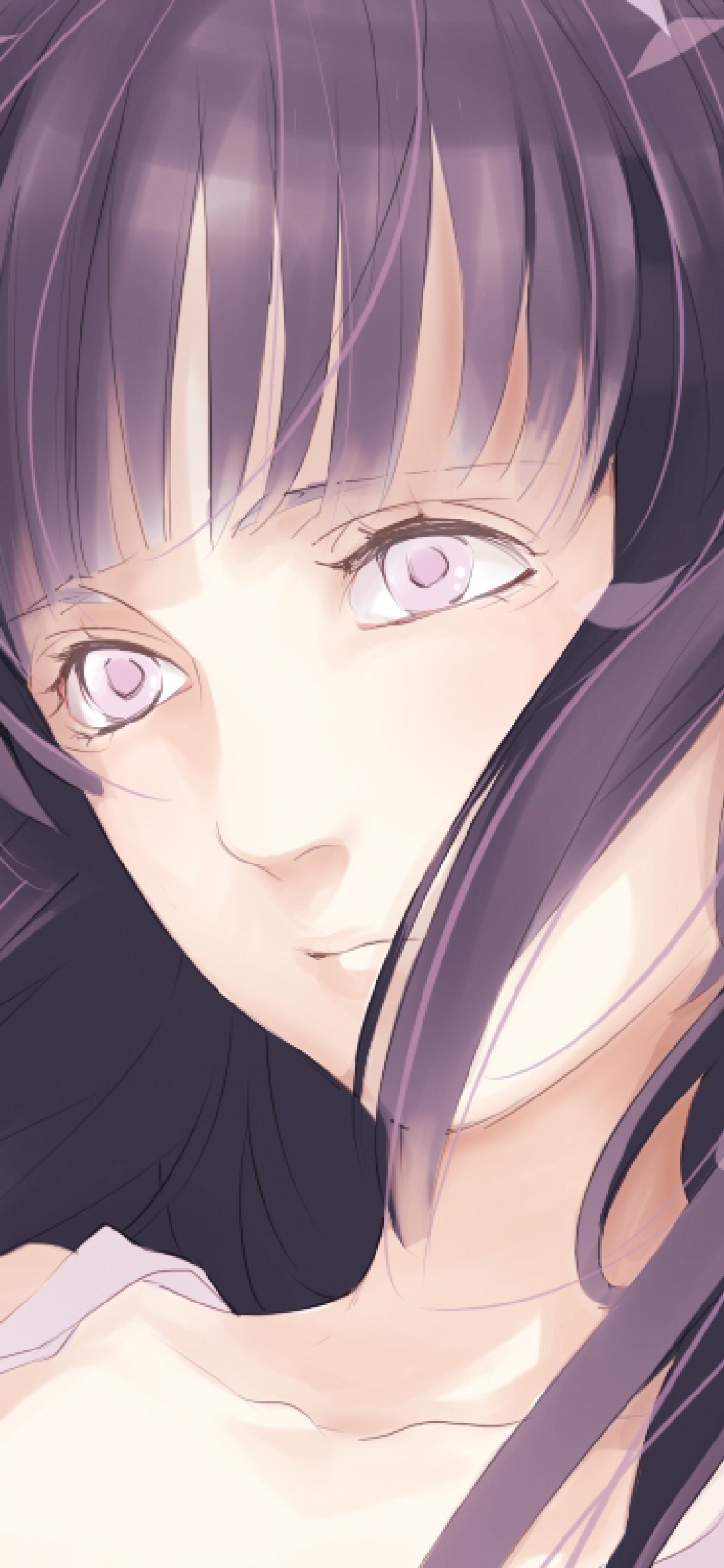 1125x2436  Картинка на телефон: Аниме, Наруто, Хината Хьюга, 1137307 Скачать картинку бесплатно.