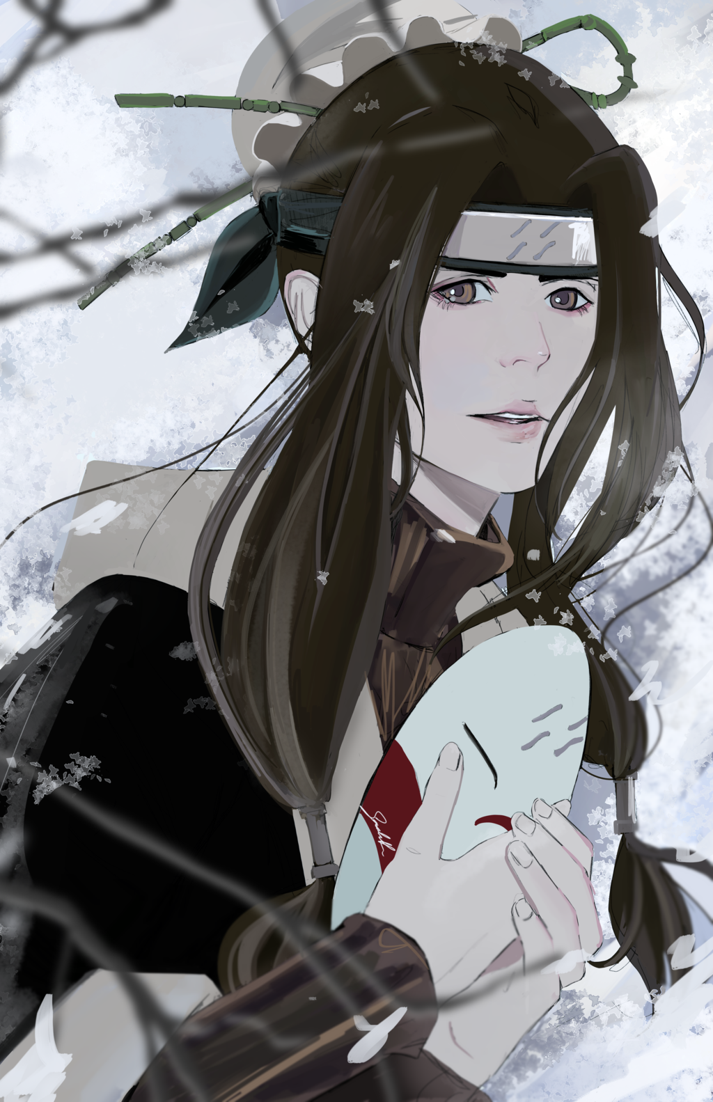 1024x1583  Я был счастлив – Хаку | Ежедневное аниме-арт