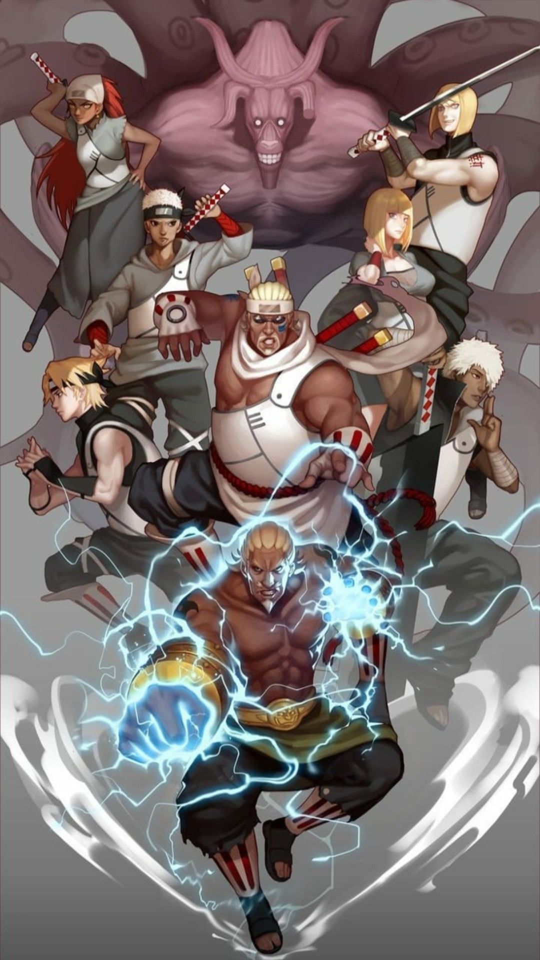 1080x1920  Обои Райкаге | Наруто Шиппуден аниме, Аниме, Наруто