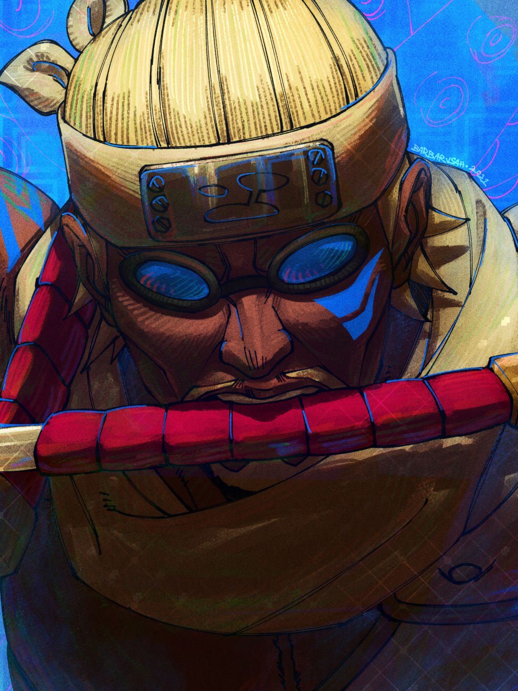 1015x1353  Пчела-убийца - НАРУТО - Доска изображений Zerochan Anime