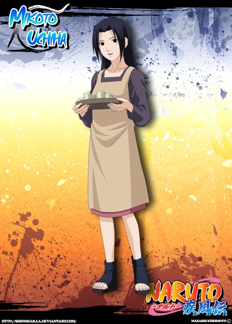 Микото Учиха обои на телефон