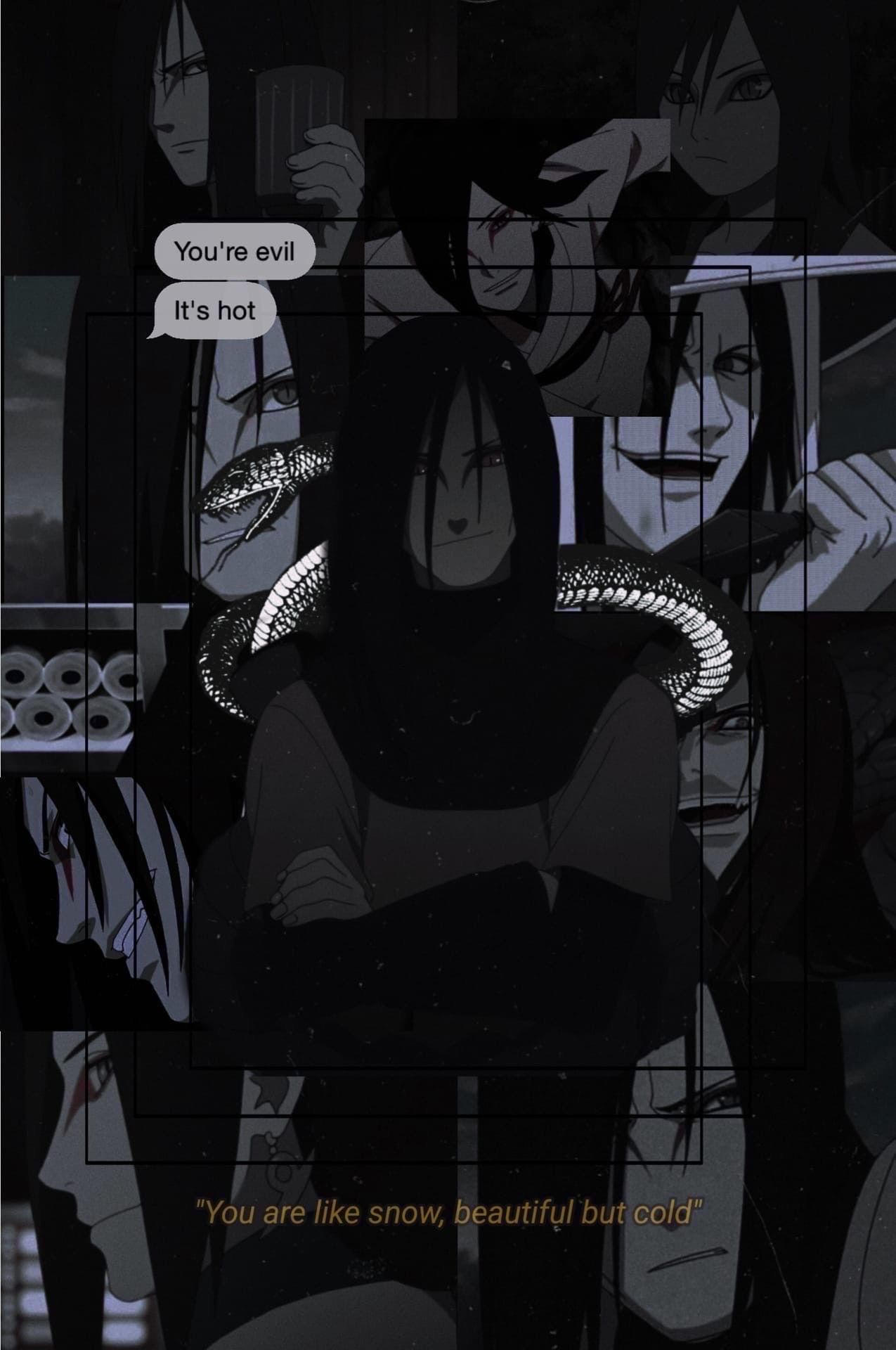 1275x1920  Наруто Шиппуден - Орочимару (#1111) – Ботаники, которые коллекционируют