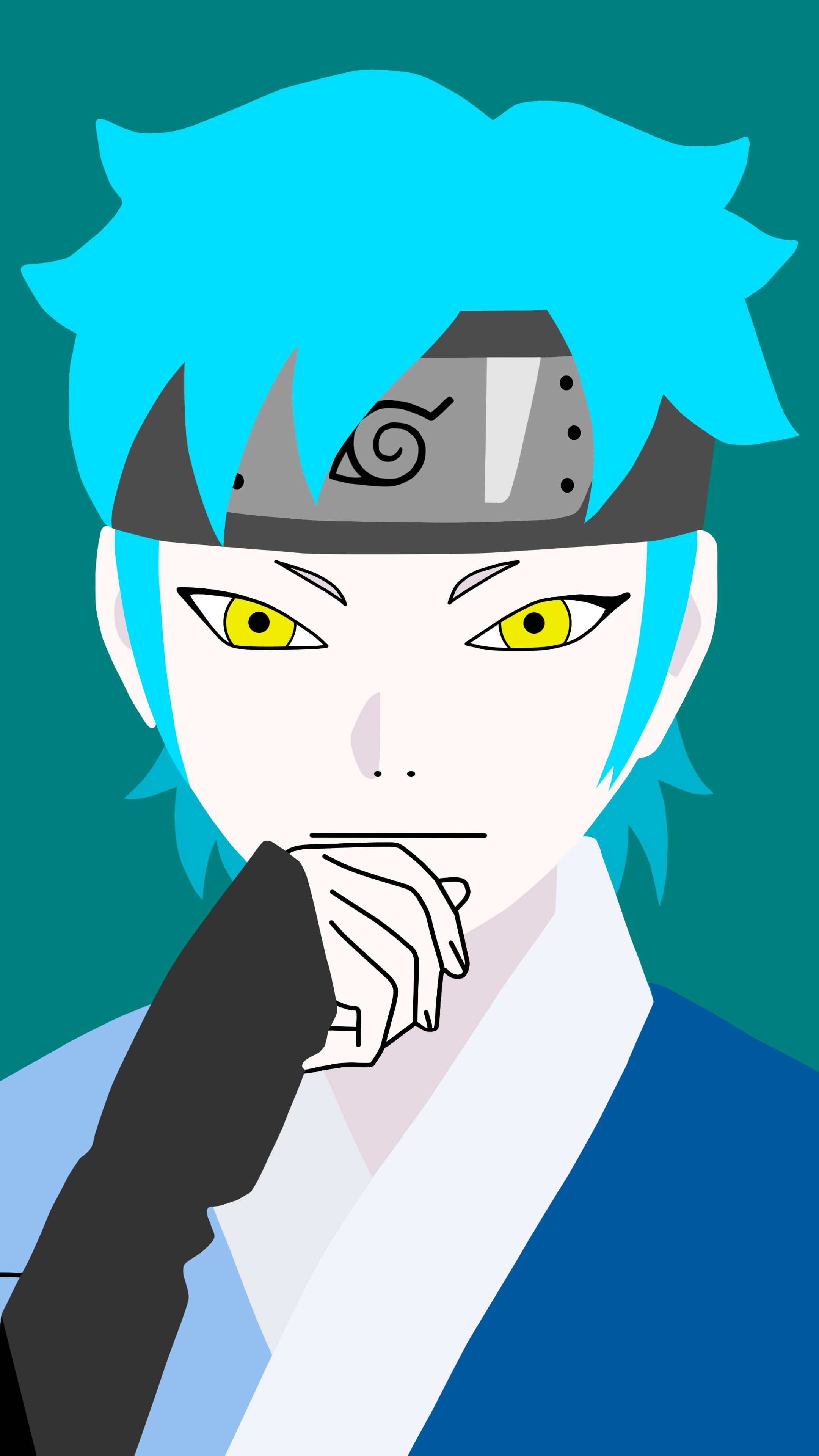 2160x3840  Обои Мицуки (Наруто) на телефон