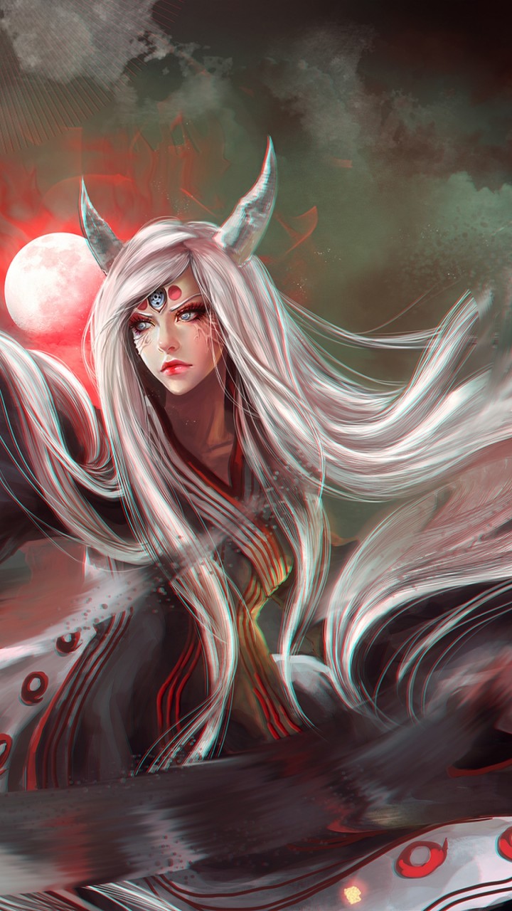 Кагуя Ооцуцуки обои на телефон