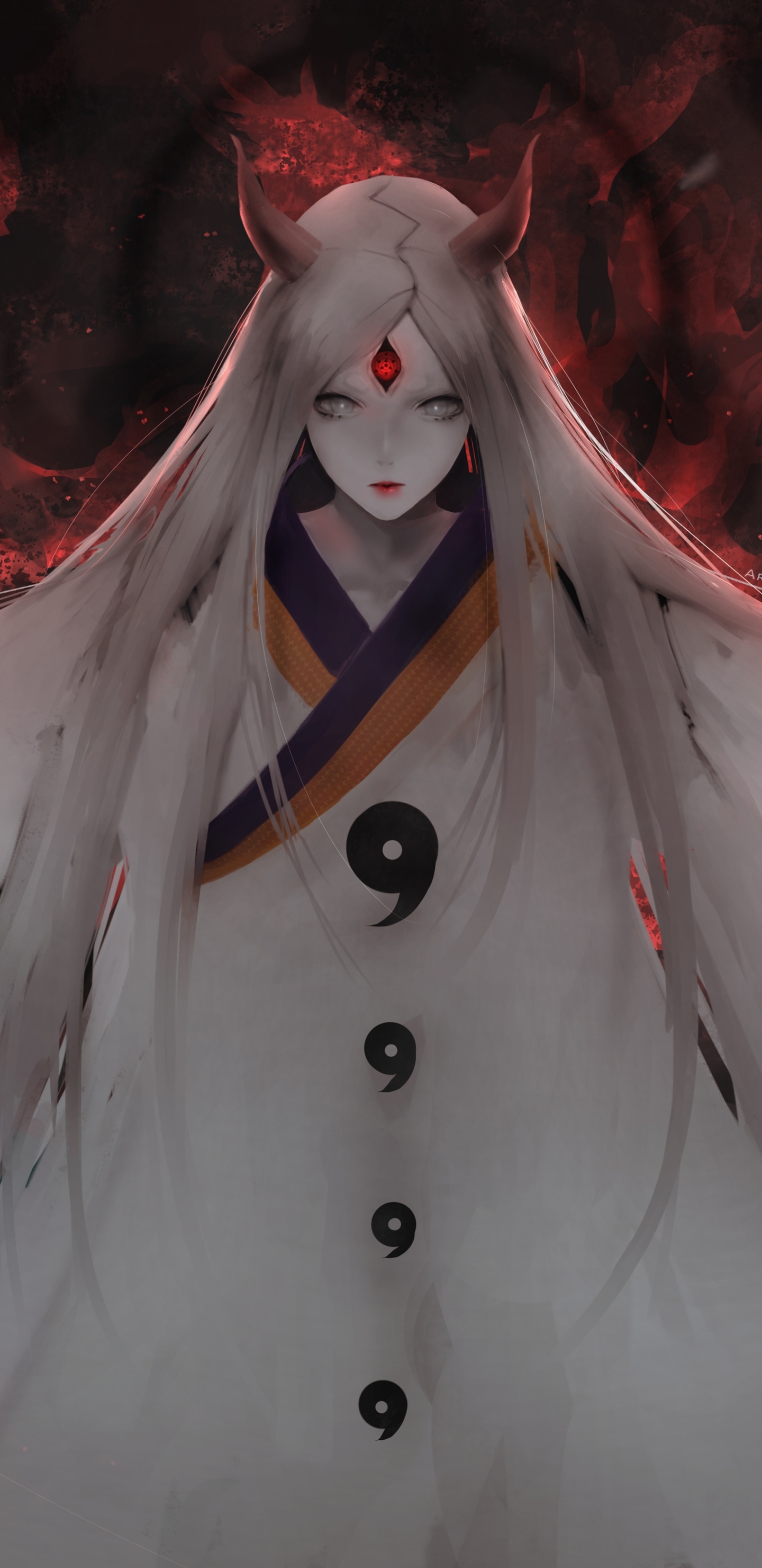 1440x2960  HD обои для рабочего стола: Аниме, Наруто, Кагуя Ооцуцуки скачать бесплатно картинку #1129131