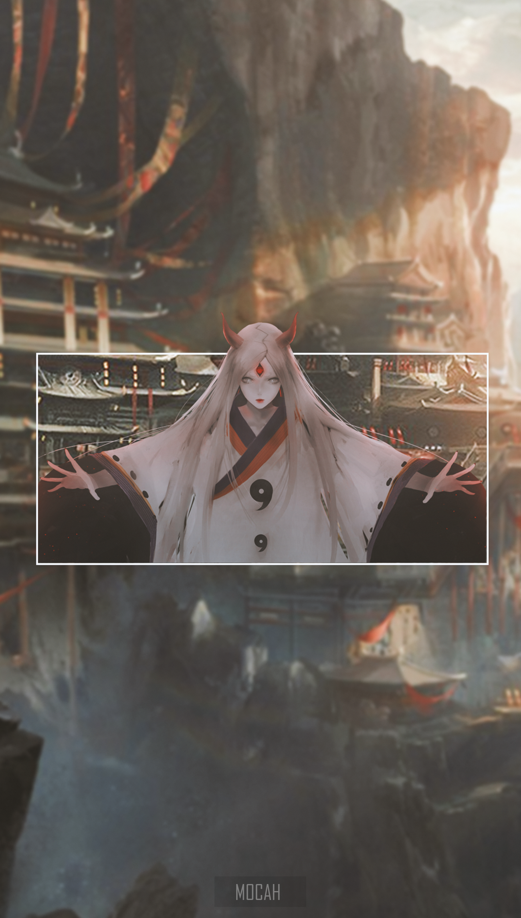 1703x3000  Наруто против Кагуи Обои - Обои Пещера