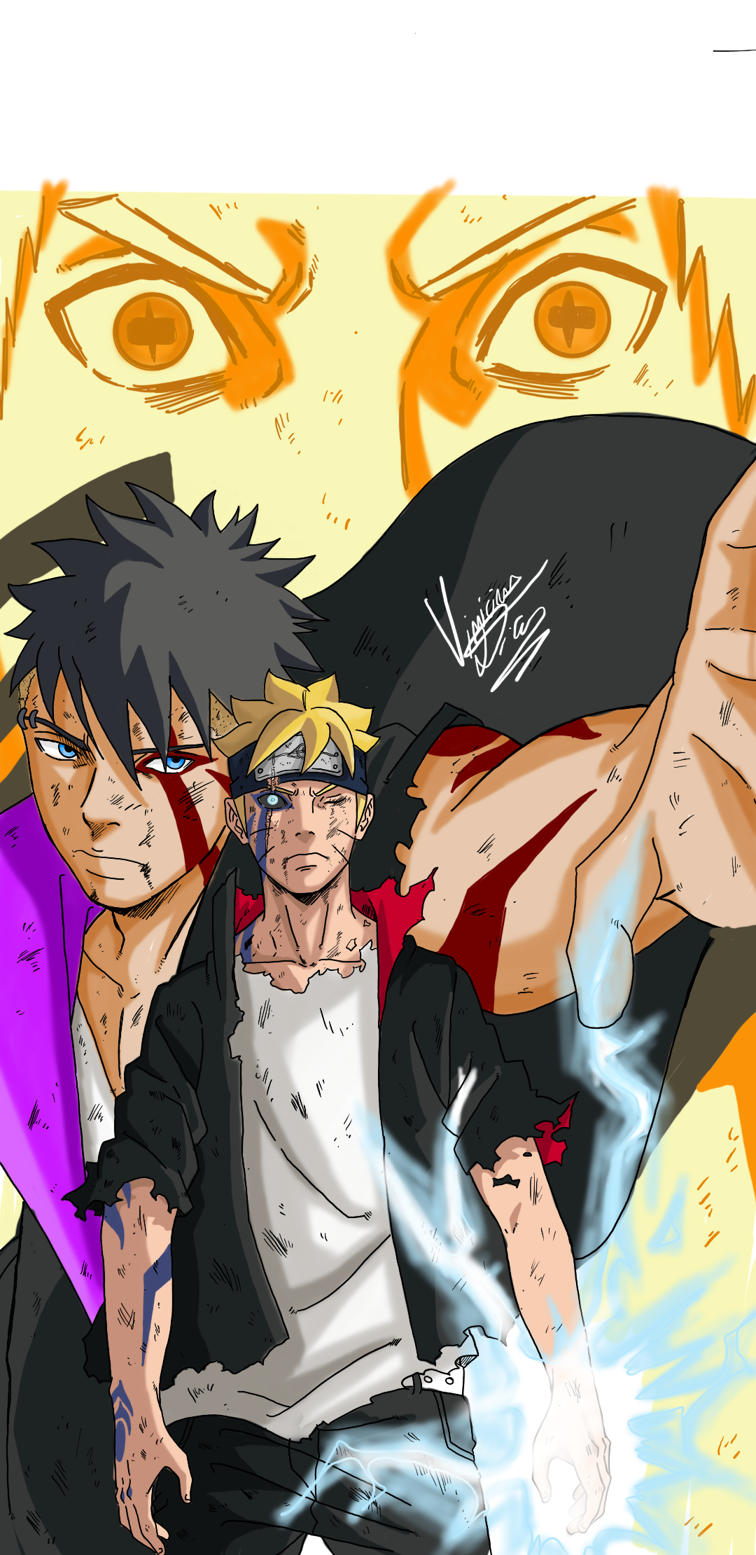 1080x2220  Боруто и Каваки | Наруто Шиппуден аниме, Баруто манга, Аниме Наруто