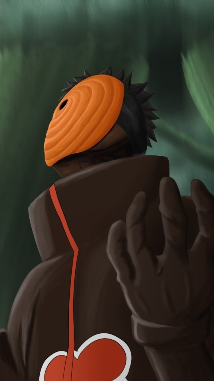 750x1334  Тоби он же Обито Наруто Обои Скачать | МобКубок