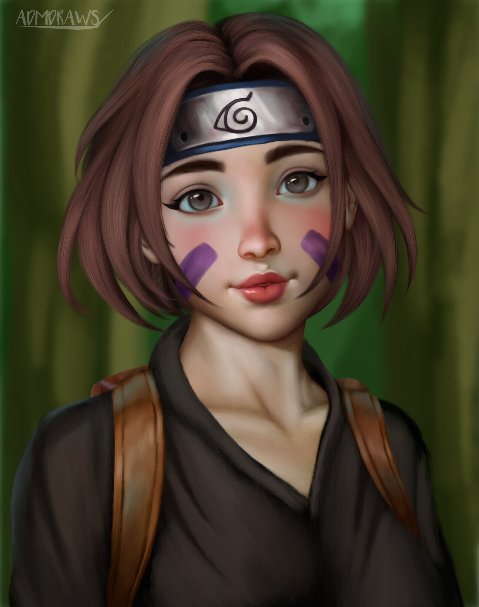 1580x2000  ArtStation - Рин Нохара