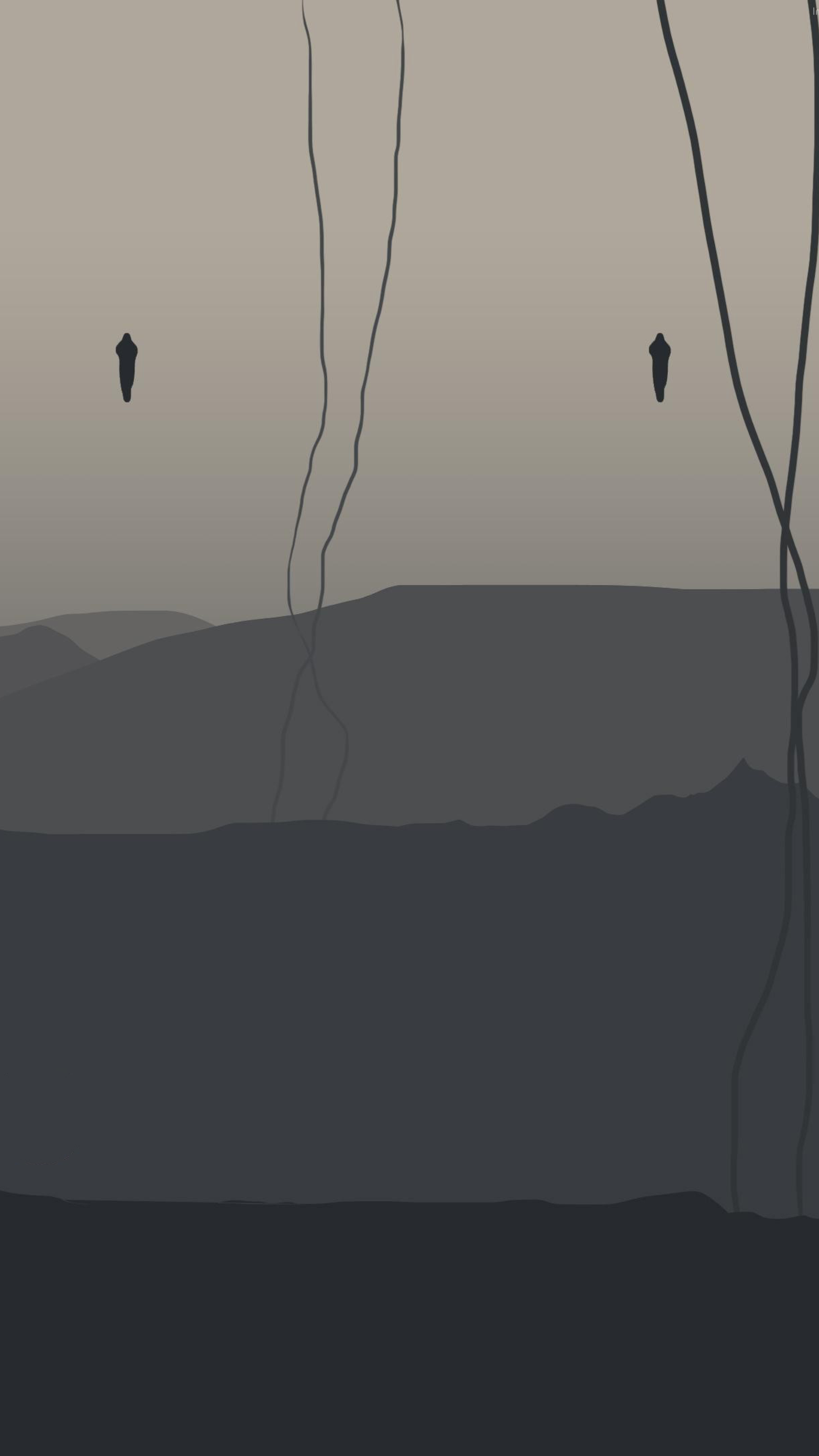 2160x3840   2160x3840 Плакат Artwork_Art Sony Xperia __ ОБОИ DEATH STRANDING Litos Lopez