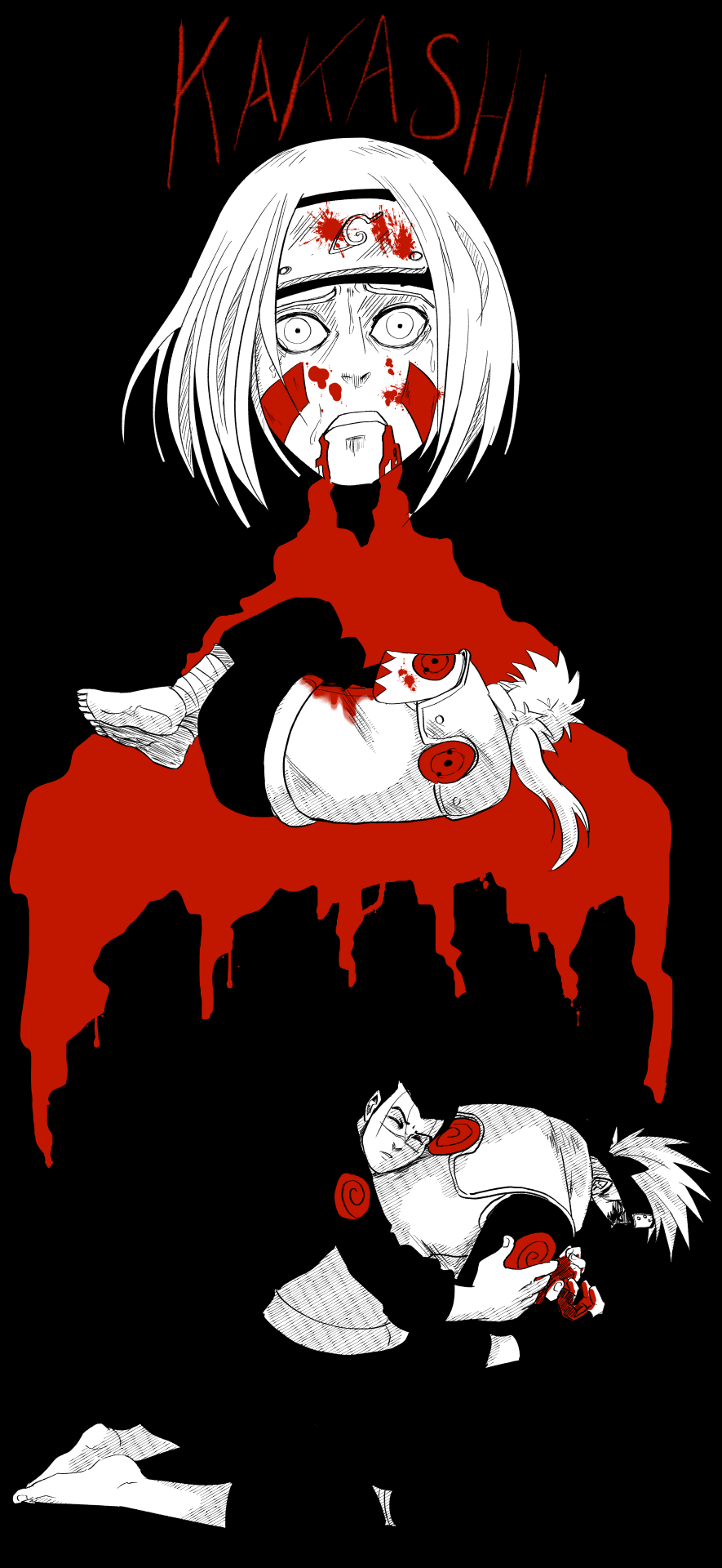 885x1920  Anime Trash никуда не денется — арт-блог. - Привет! Мне жаль! В любом случае, работаю над своим...