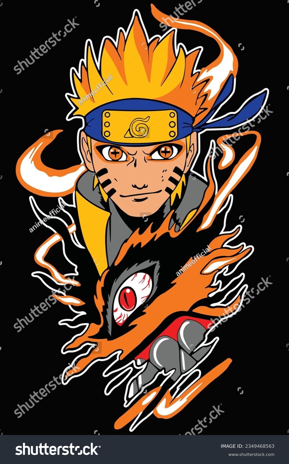 999x1600  Продвинутый Кьюби Наруто, автор Battoumaru на DeviantArt