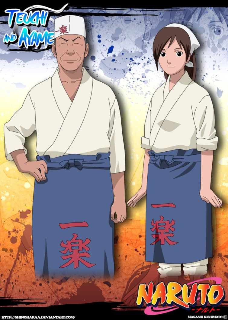 755x1057  Теучи и Аяме | Персонажи Наруто, Дибухос, Наруто