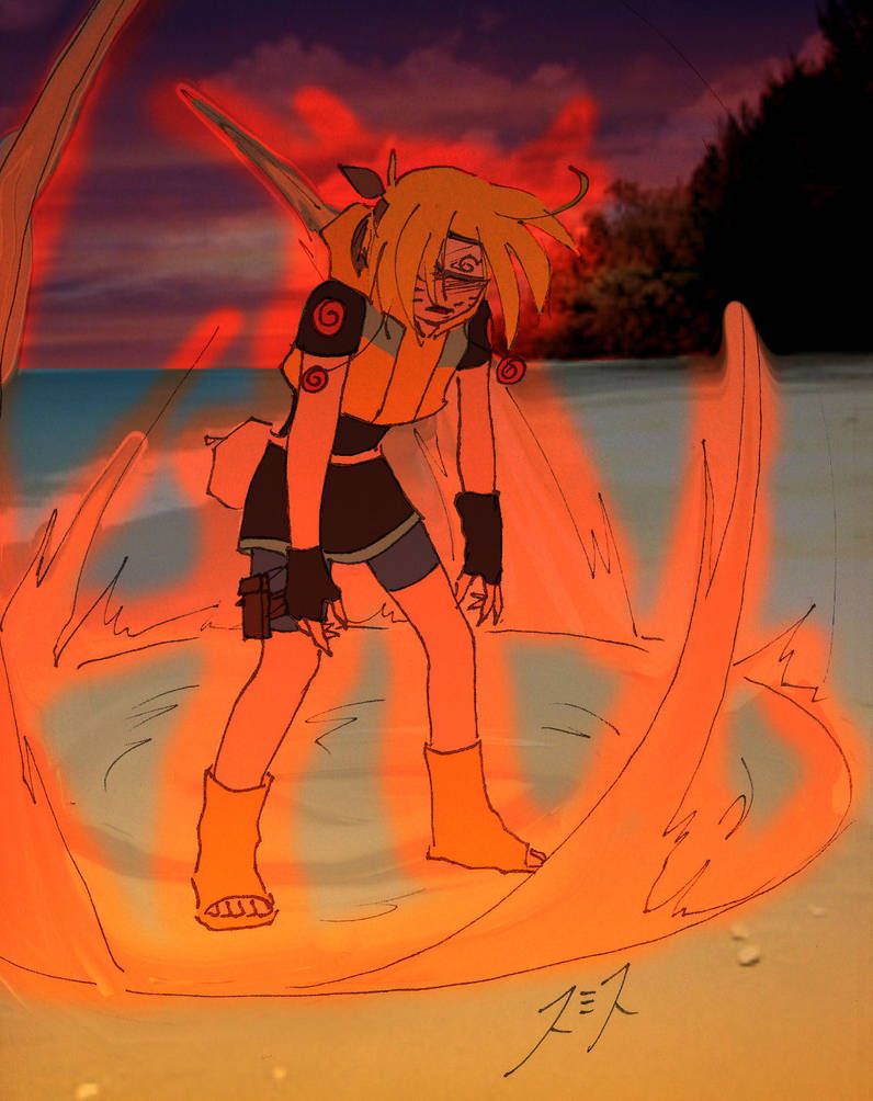 796x1004  ЦВЕТ В 15: Злой Нару — это плохие новости от yinyangswings | Наруко Узумаки, Аниме Наруто Шиппуден, Силы Наруто