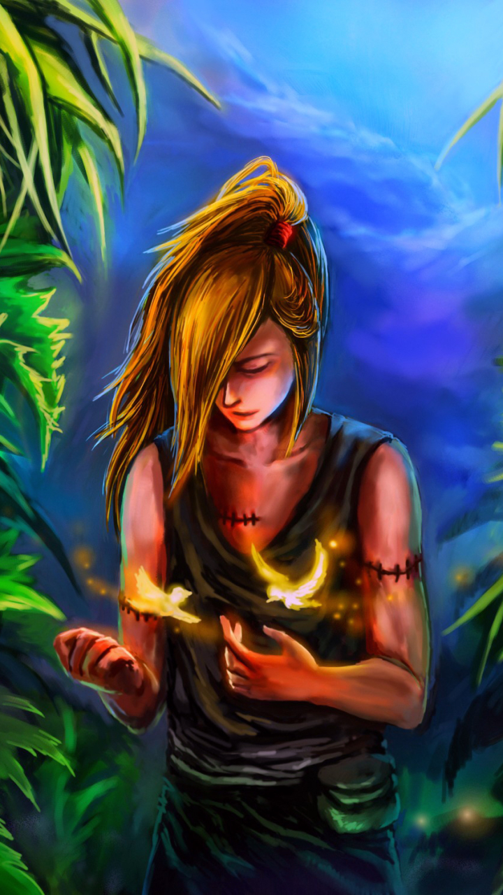 720x1280  Арт Дейдары от RikaMello - Mobile Abyss