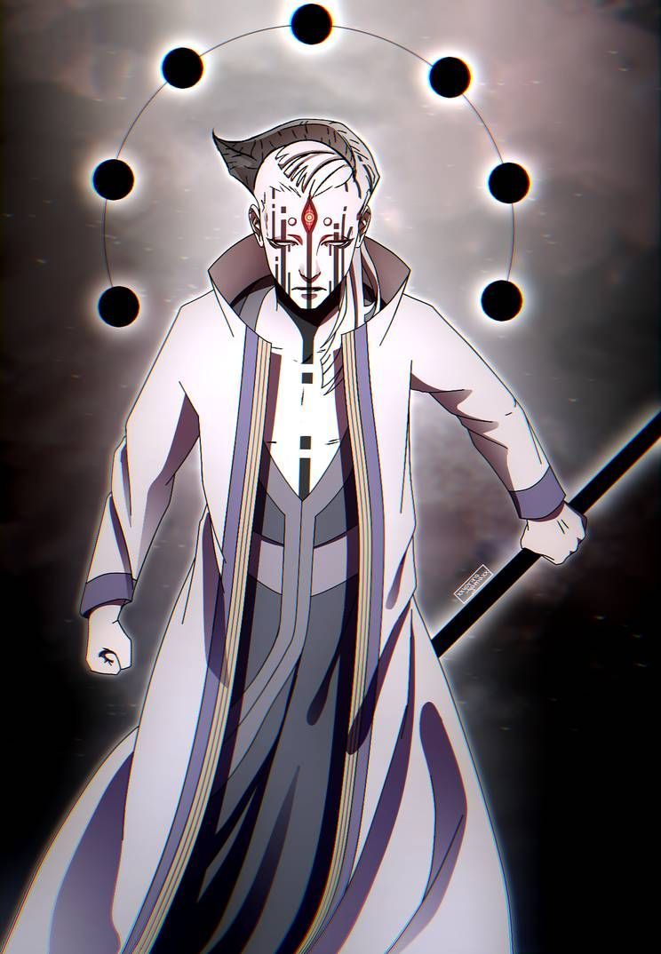 744x1074  Наруто против Ишики Обои - Обои Пещера