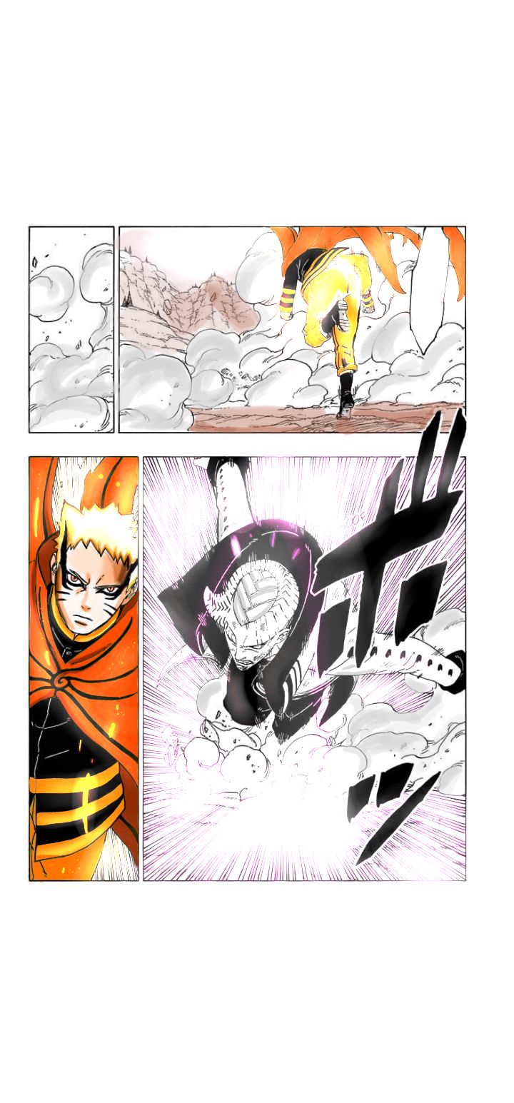 720x1545  Наруто против Ишики цветной | Наруто узумаки хокаге, Наруто, Наруто против