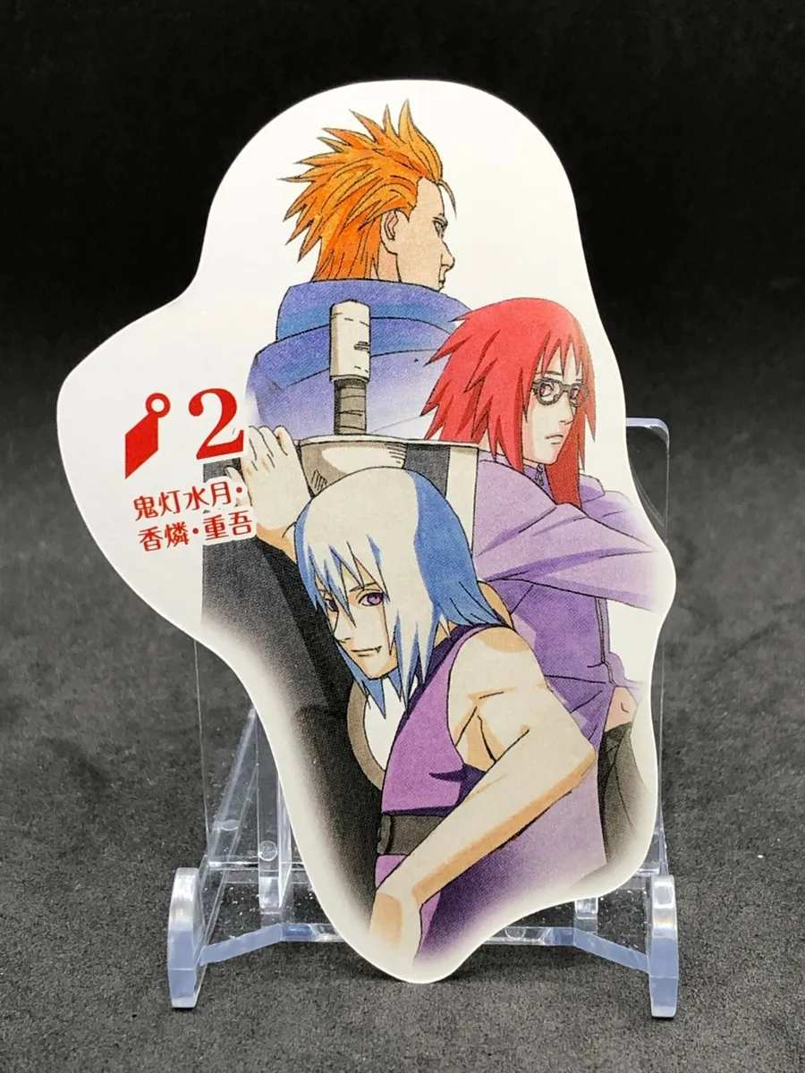 900x1200  Суйгецу Карин Джуго Наруто Множественный теневой клон Аниме Комикс Игральная карта Япония | eBay