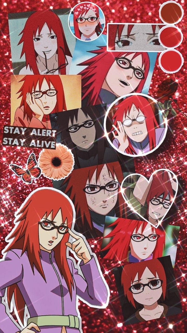 720x1278  ♡ᴋᴀʀɪɴ ᴀᴇsᴛʜᴇᴛɪᴄ ᴡᴀʟʟᴘᴀᴘᴇʀ♡｡. | Аниме, Наруто обои iphone, Наруто милый