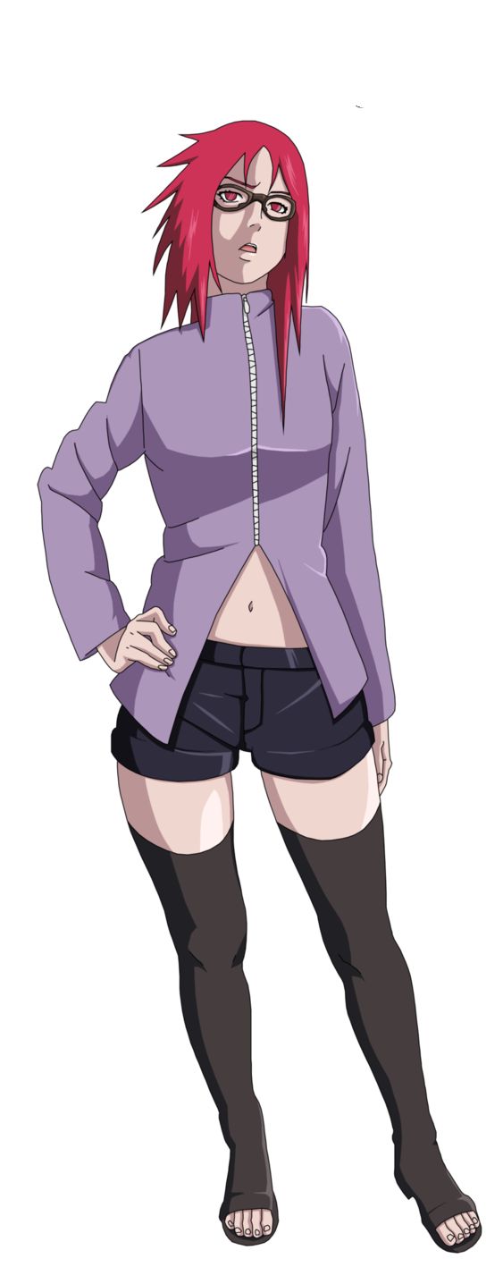 563x1417  Карин Рендер 3, автор xUzumaki на DeviantArt | Карин Узумаки, Карин Наруто, Аниме Наруто