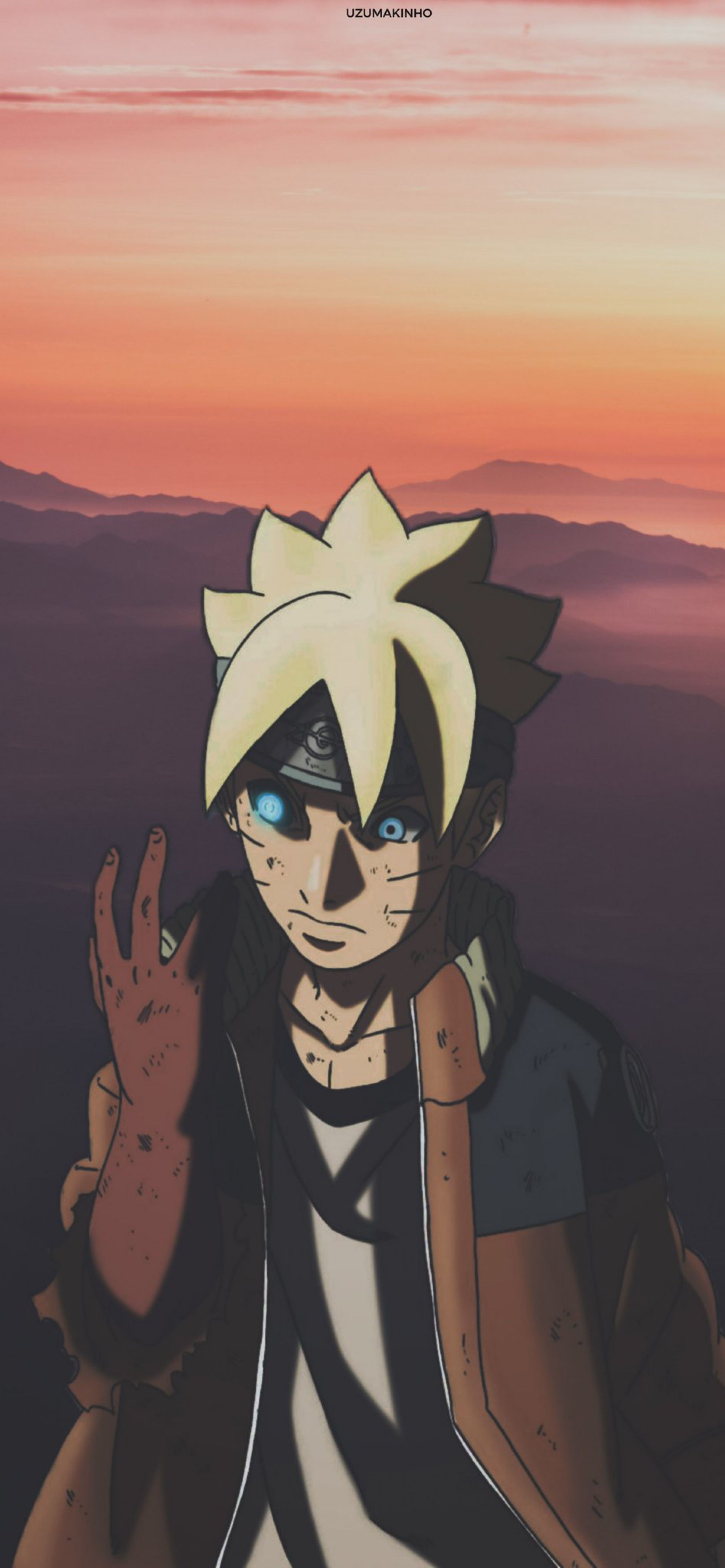 3072x6645  Боруто Узмаки карма печать джоган | Обои Боруто, Аниме, Наруто