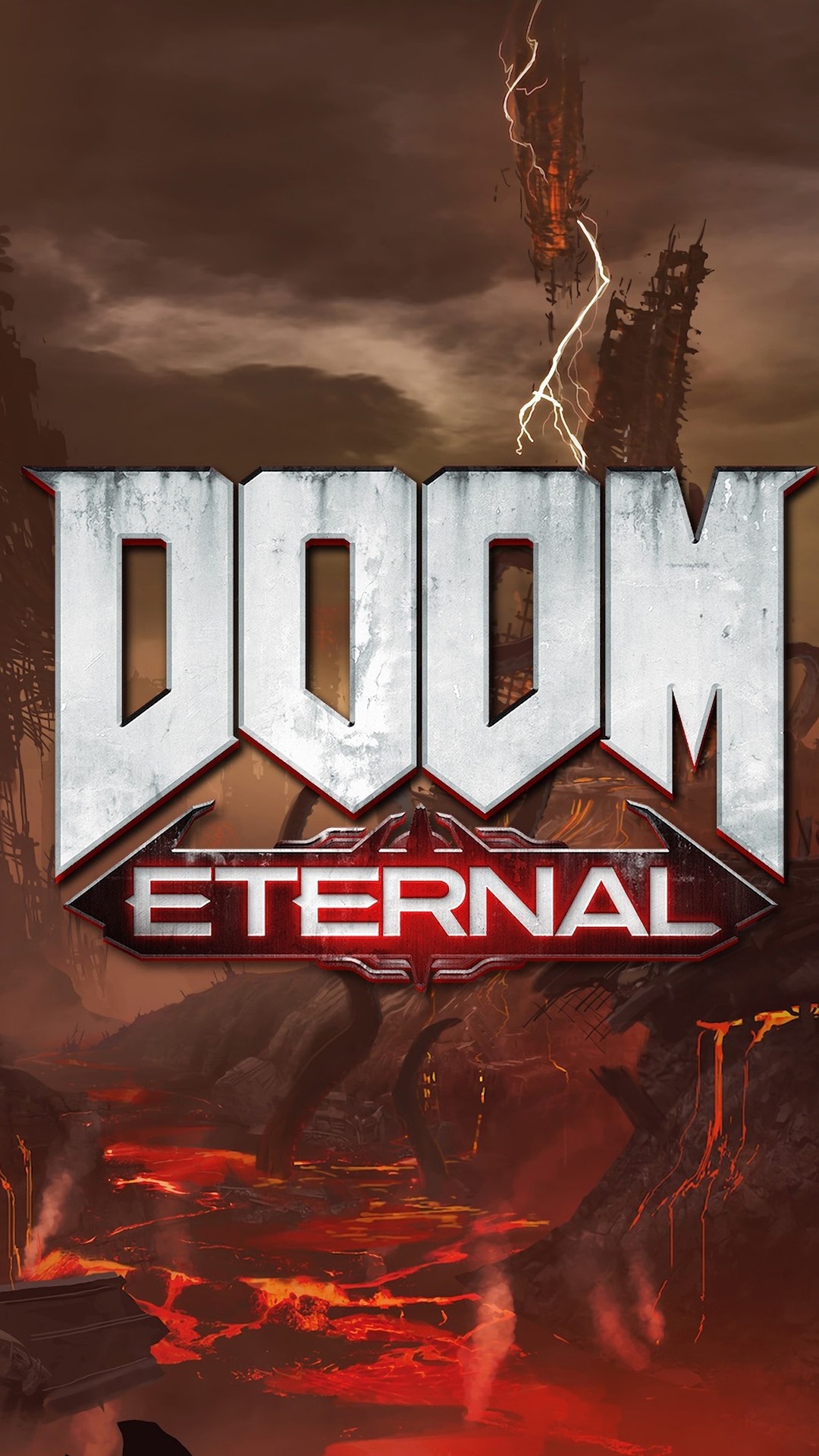 1080x1920 Doom Eternal 1080x1920 iPhone 8/7/6 / 6S Plus обои фоновое изображение 